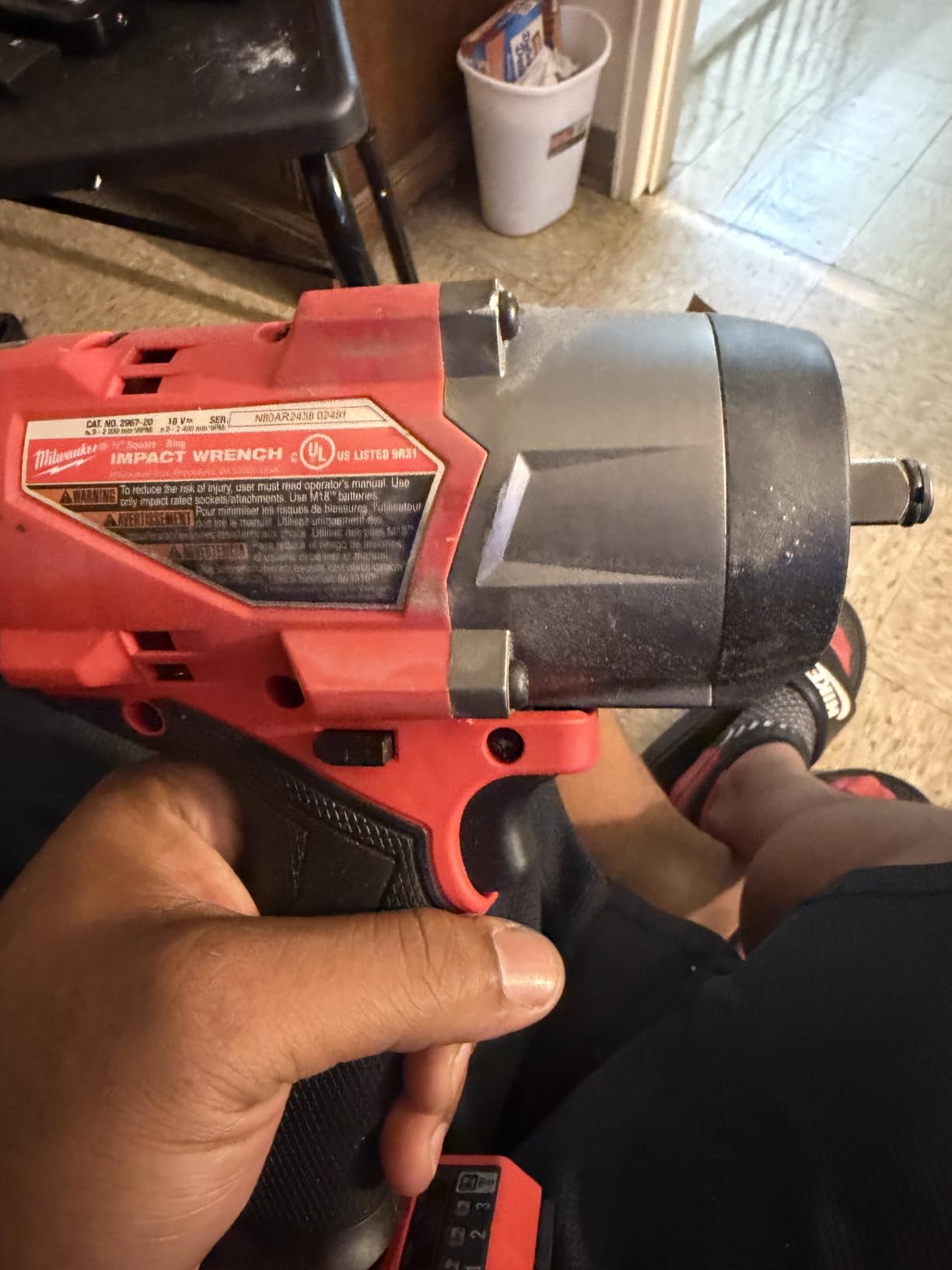 Milwaukee M18 FUEL 1/2 HIGH TORQUE Impact Wrench with Friction Ring customer photo 1