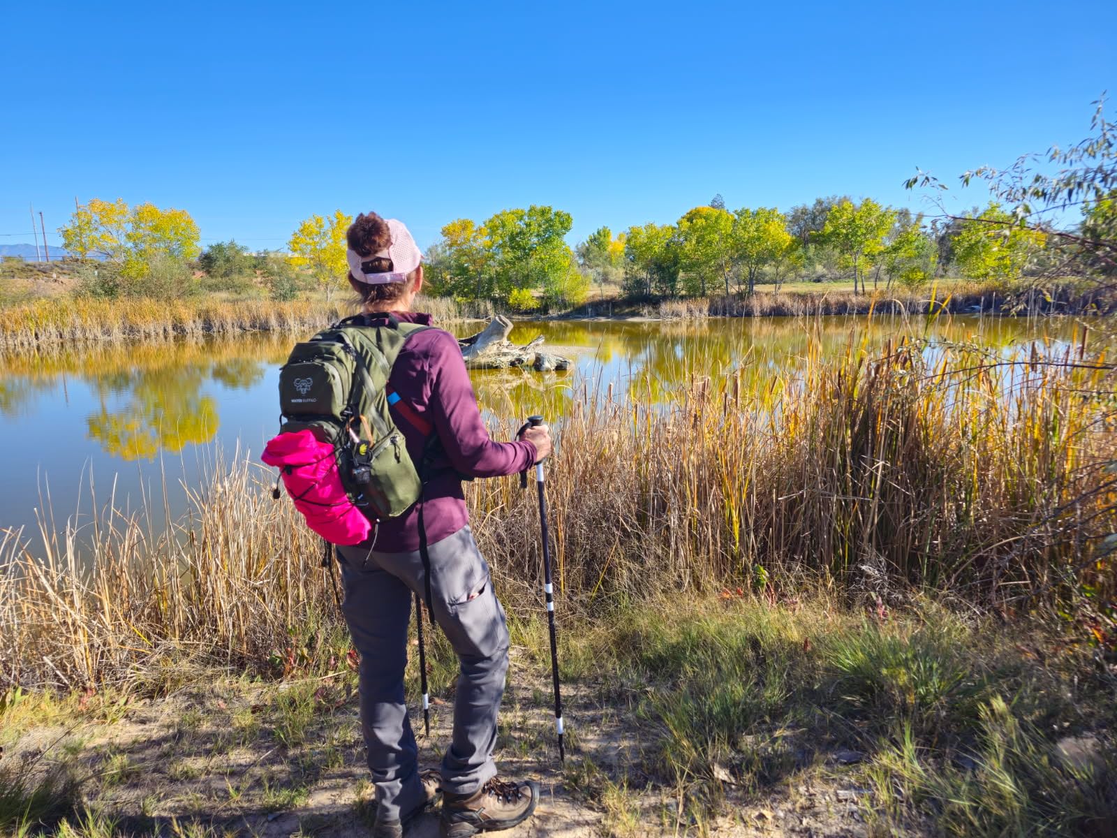 Water Buffalo Hydration Backpack - Sherpa 22L Hiking Backpack with Water Bladder - Water Backpack for Hiking with Waterproof Zippers, Phone & Pole Holders customer photo 2