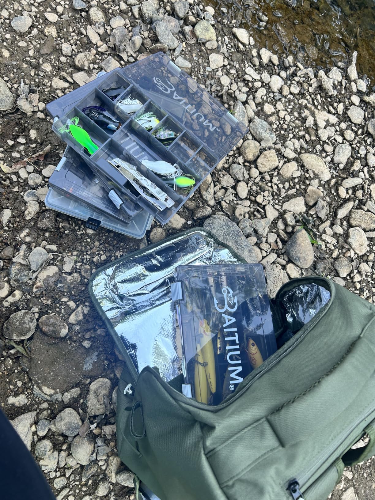 Baitium Fishing Backpack with Rod Holders, 40L Capacity with Cooler, Rain Cover, 4 Tackle Trays customer photo 2