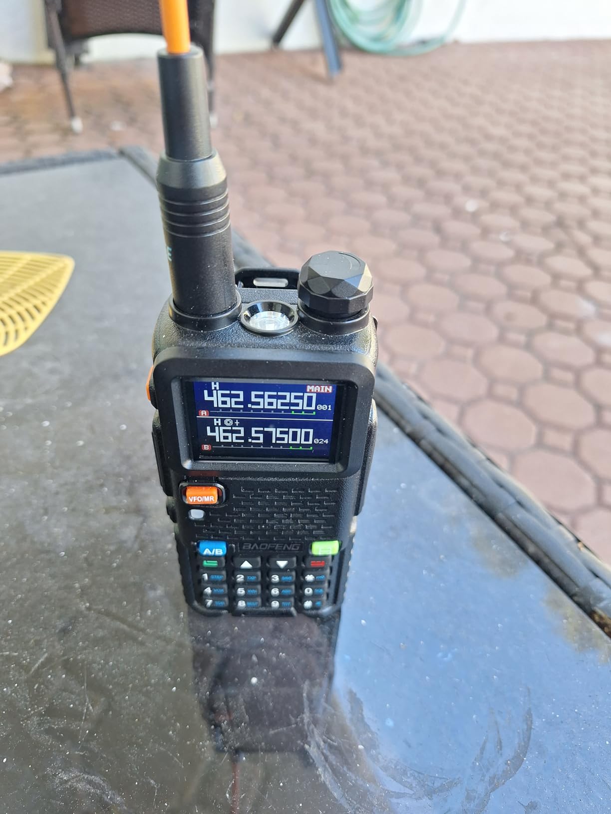 BAOFENG UV-5G Plus GMRS Handheld Radio, Long Range Two Way Radio, 999 Channels, NOAA Receiver & Scanner, 2500mAh Battery, USB-C Port, 1 Pack customer photo 1