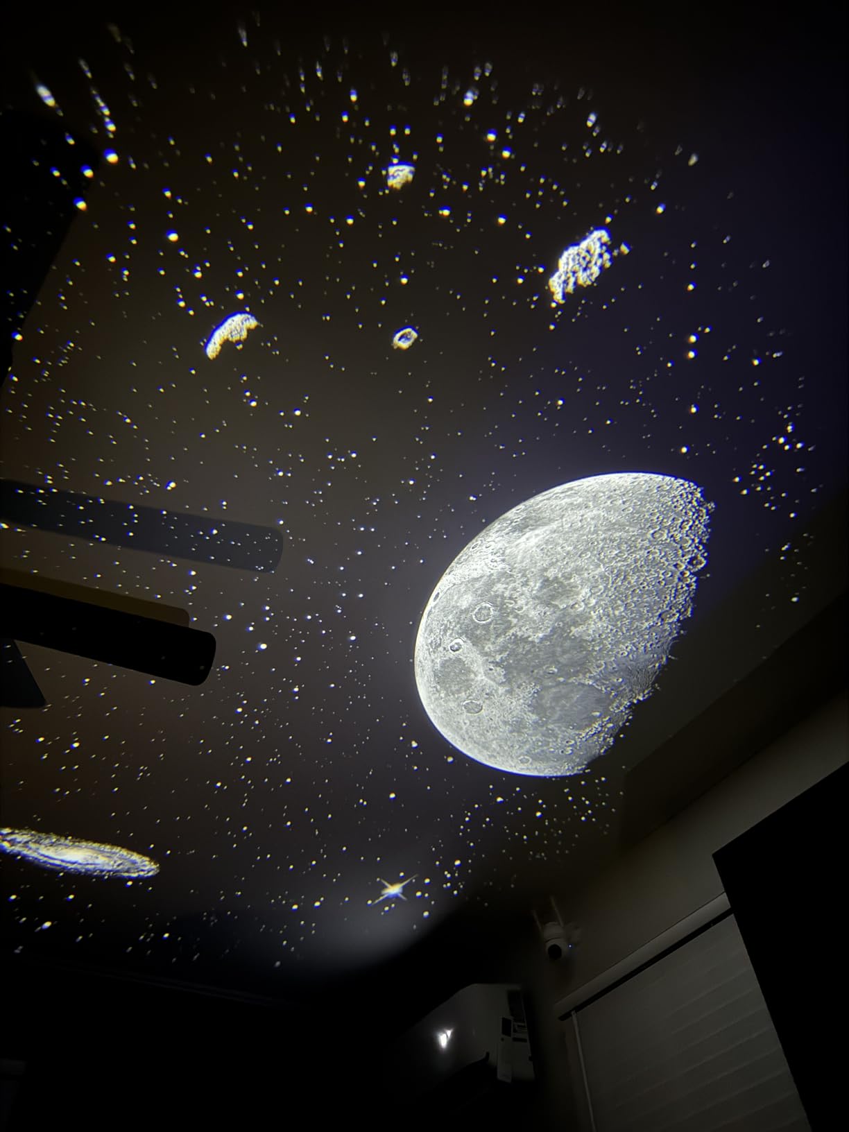Galaxy Projector for Bedroom,13 in 1 Planetarium Star Projector with Solar System & Constellation,Ceiling Night Light with Timer,LED Space Galaxy Lamp Bedroom Room Decor for Adults Kids customer photo 1