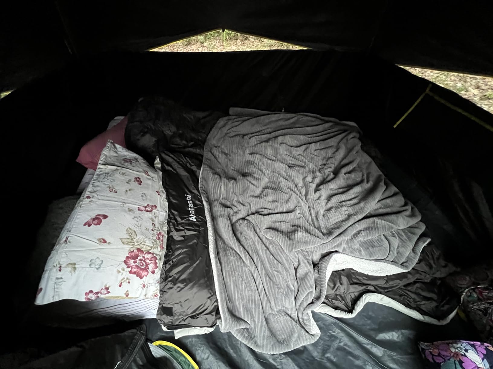 4/6 Person Blackout Camping Tent, Easy Setup Waterproof Family Dome Tent for Camping with Rainfly, Portable Double Layer Large Family Tent for Outdoor Camping & Hiking customer photo 1