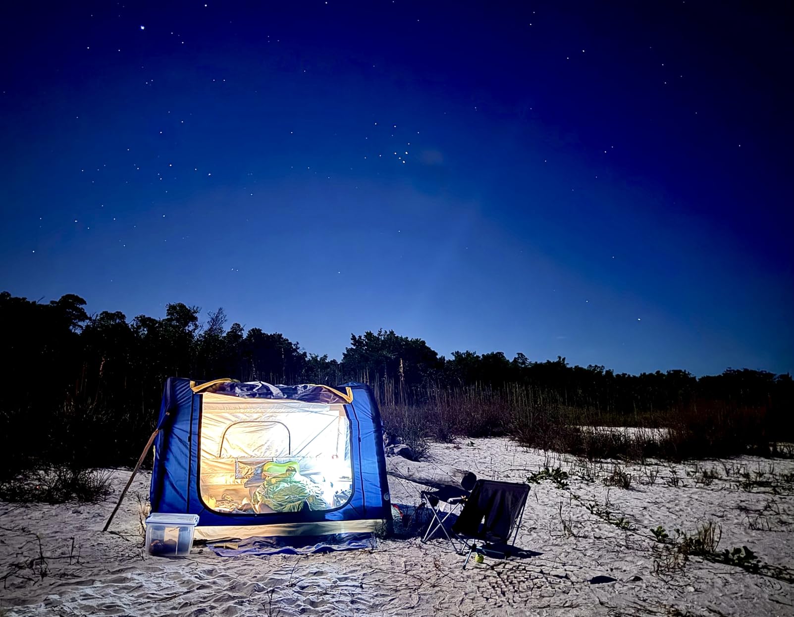 LuminAID Max Quick Inflate 2-in-1 Solar Camping Lantern and Phone Charger - Rechargeable LED Lamp for Camping, Hiking & Travel - Waterproof Emergency Light for Power Outages, Hurricane, Survival Kits customer photo 2