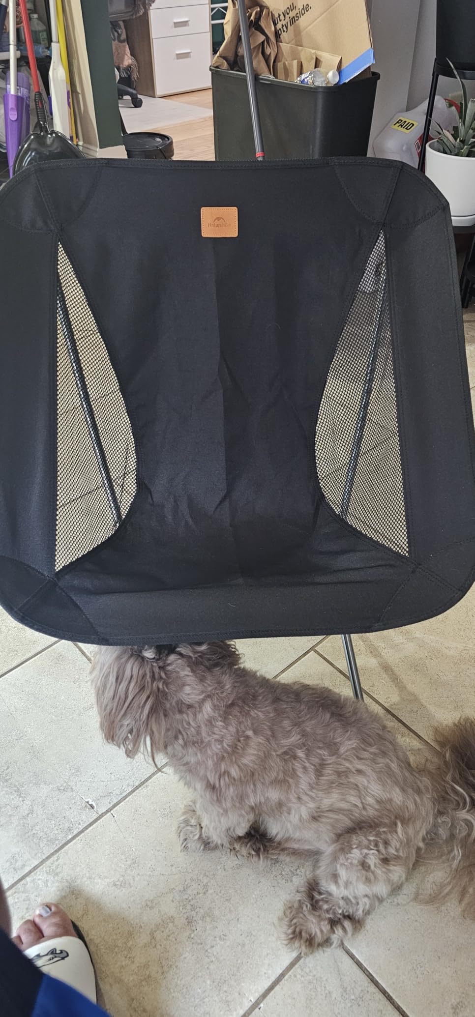 Naturehike YL08 Ultralight Camping Chair, 2.38 LBS Portable Backpacking Chair with Anti-Sinking Feet, Lightweight Compact Folding Hiking Camp Chair customer photo 1