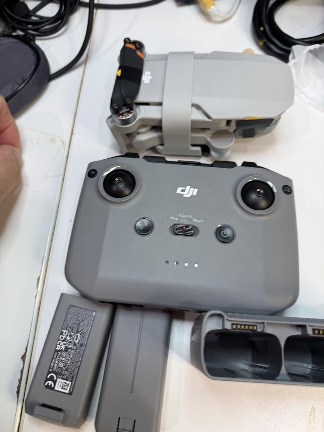 DJI Mini 4K Fly More Combo, Drone with 4K UHD Camera for Adults, Under 249 g, 3-Axis Gimbal Stabilization, 10km Video Transmission, Auto Return, 3 Batteries for 93-Min Max Flight Time, QuickShots customer photo 2