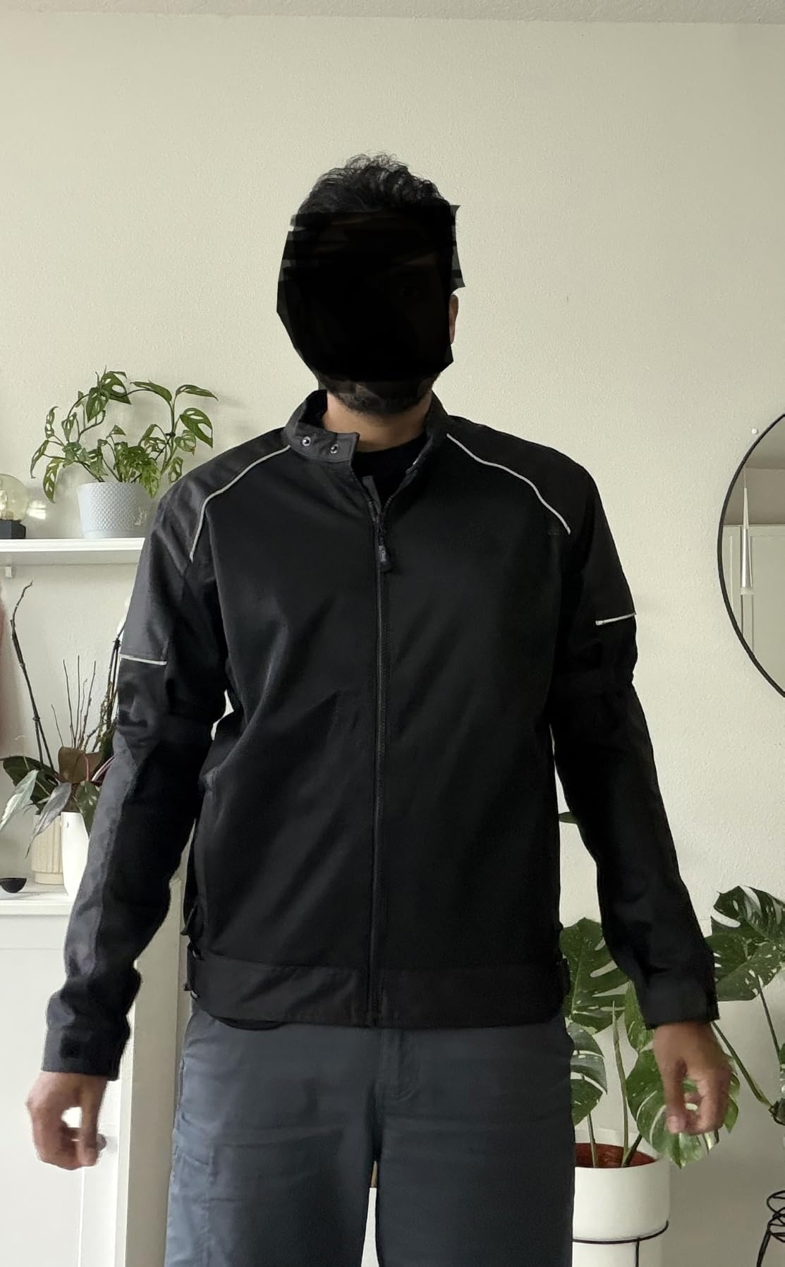 IRON JIA'S Summer Motorcycle Riding Jacket for Men, CE Certified | Breathable Mesh, CE Level 2 Armor, EVA Back Protector, Adjustable Fit, Zippered Pockets, Summer Protective Gear customer photo 1