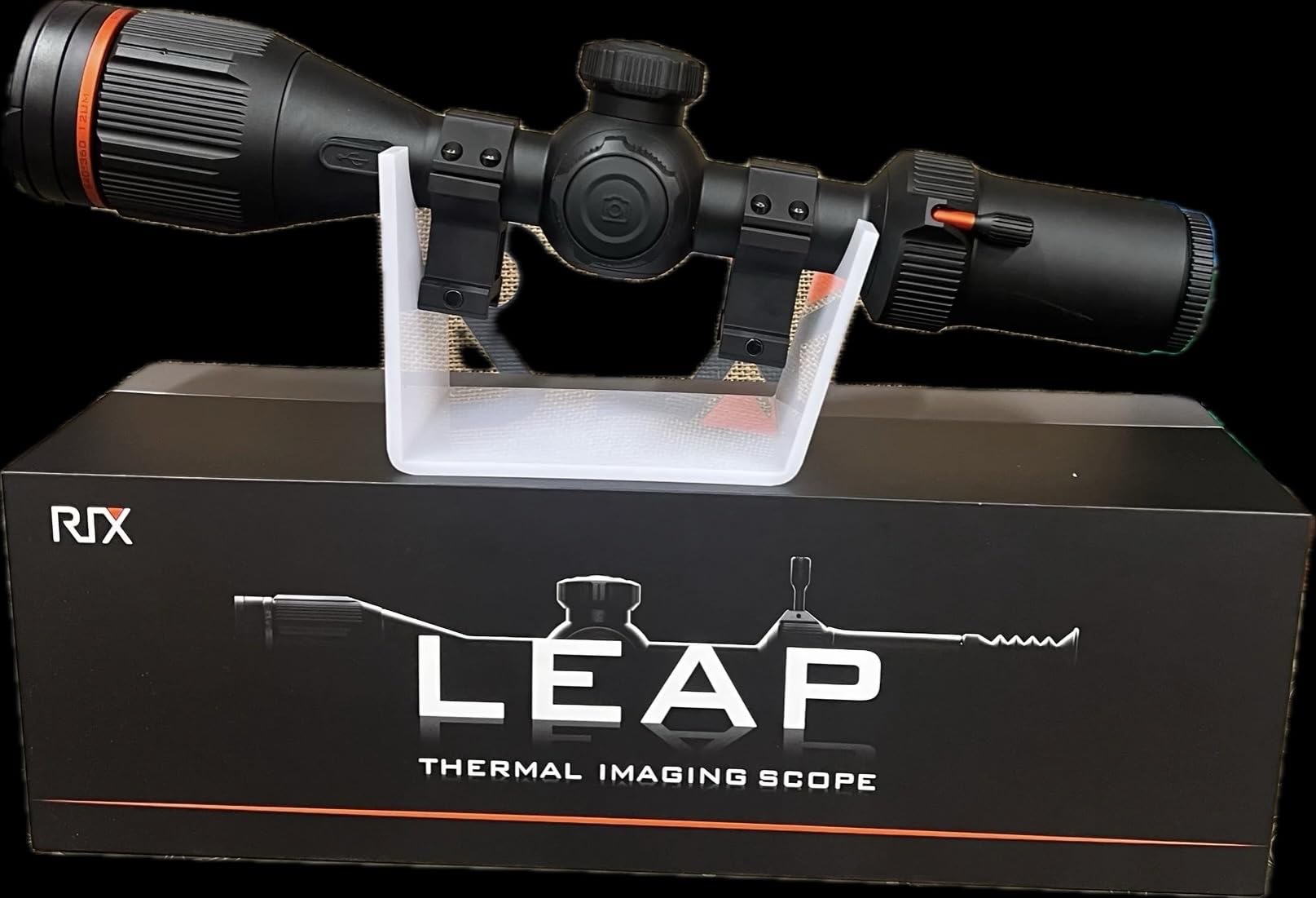 RIX LEAP LRF Thermal Scope Night Hunting Thermal Riflescope Built-in LRF, Integrated Ballistic Calculator Optical Zoom Thermal Rifle Scope customer photo 1