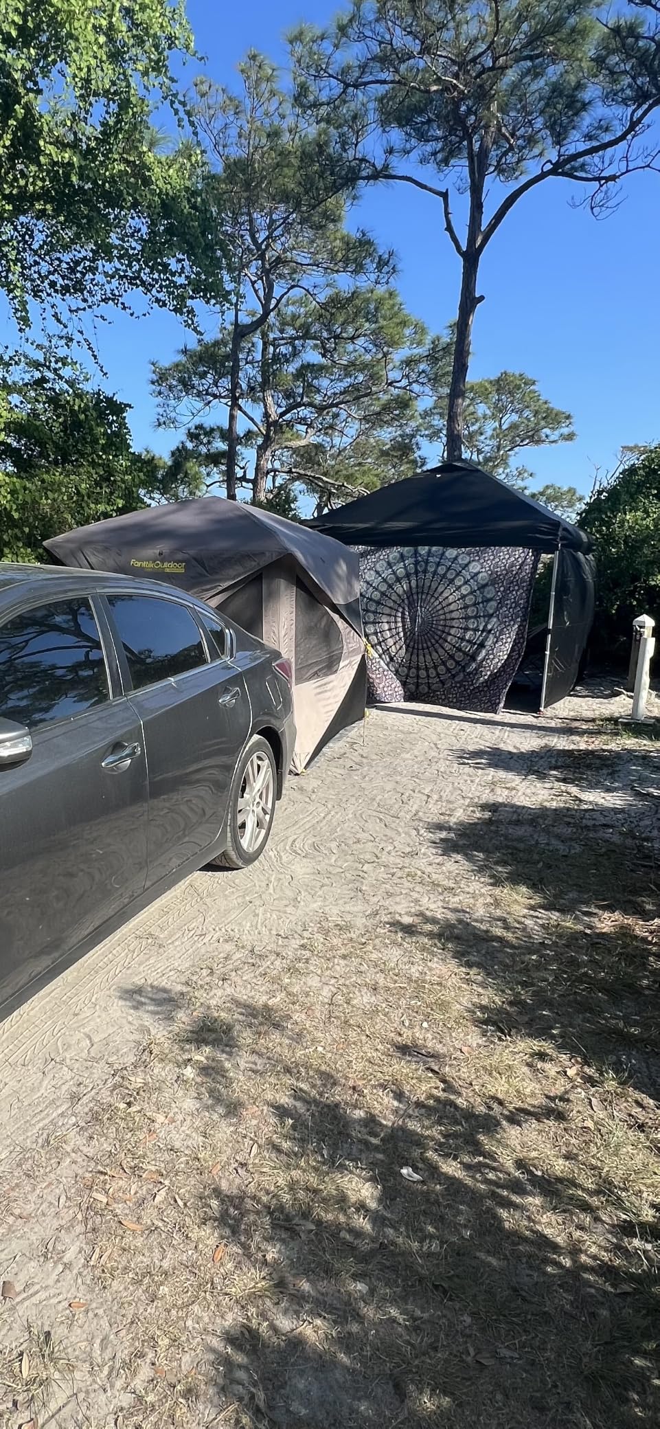 FanttikOutdoor Alpha C4 Ultra Camping Tent 4 Person Pop Up Instant Cabin Setup in 60 Seconds Portable Hub Tent with Rainfly & Windproof for Outdoor Camping & Overlanding customer photo 1