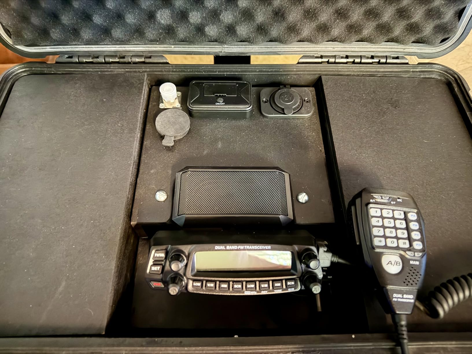 Radioddity DB50 Dual Band Mobile Radio Transceiver, UHF VHF 50W High Power Amateur Ham Radio, Multi-Band Receiver with Detachable Front Panel customer photo 1