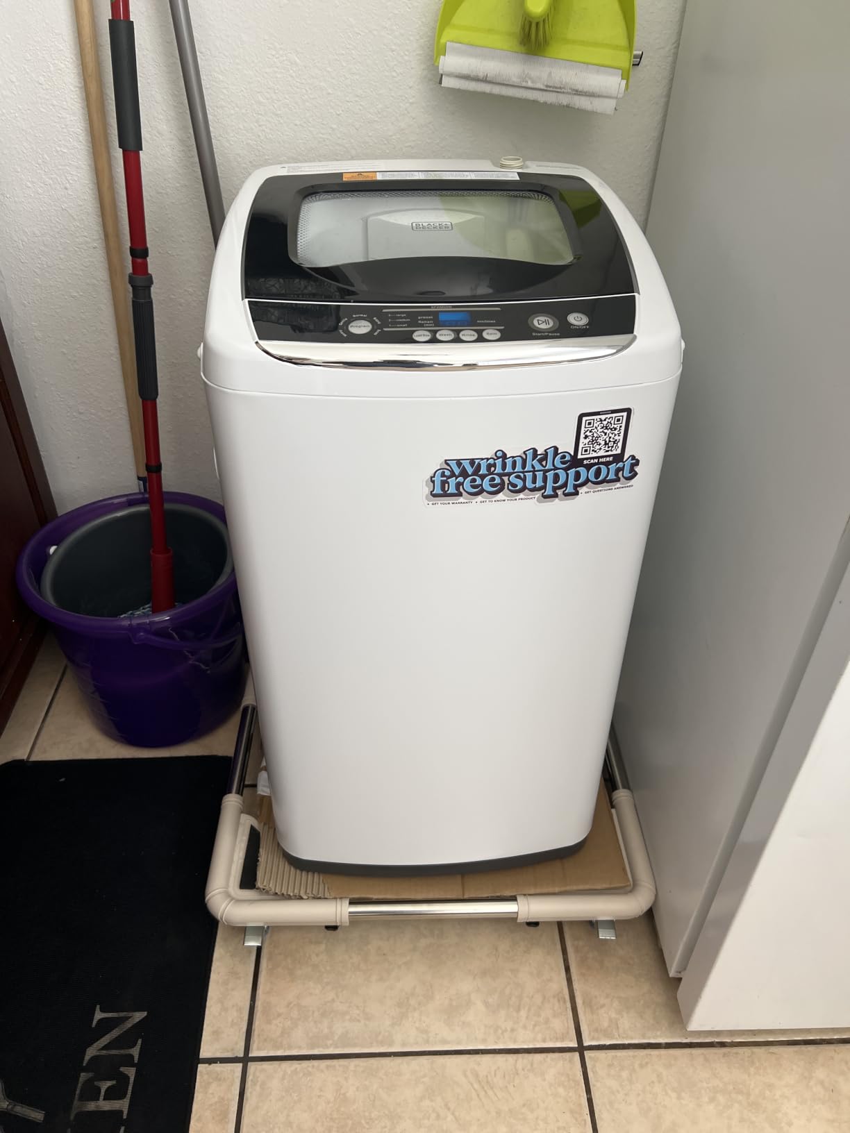 BLACK+DECKER 8.0 Cu. Ft. Electric Front Load Dryer with Steam, BFLD80ME | Clothes Dryer with LED Display, 12 Cycle Selections, ENERGY STAR, 240V, Requires Professional Installation customer photo 1