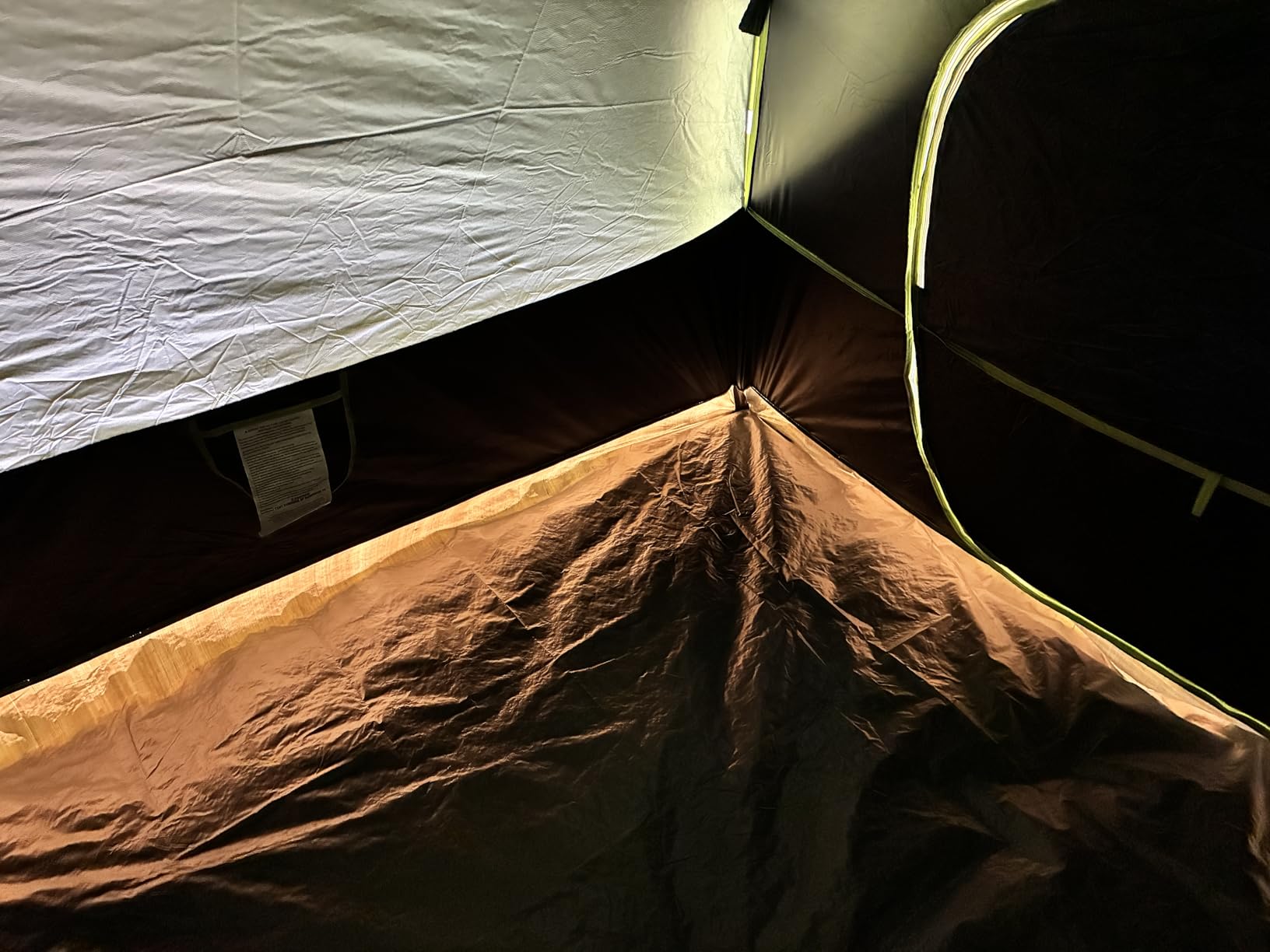 Coleman Sundome Dark Room 4/6 Person Tent, Blocks 90% of Sunlight to Keep Inside Cool, Weatherproof Tent with Rainfly Sets Up in Minutes customer photo 2