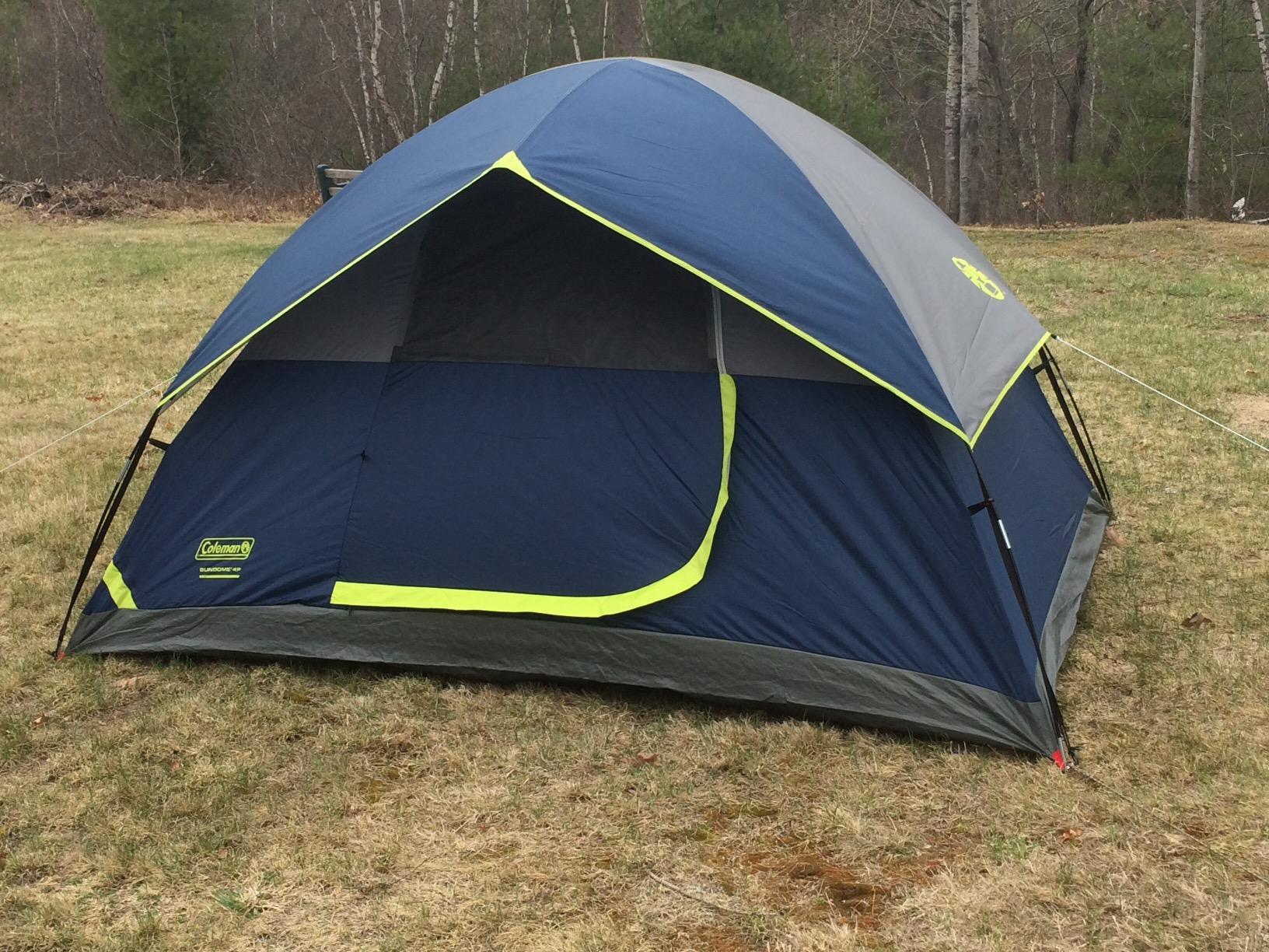 Coleman Sundome Camping Tent with Rainfly, Weatherproof Shelter for Camping, Festivals, Backyard customer photo 1