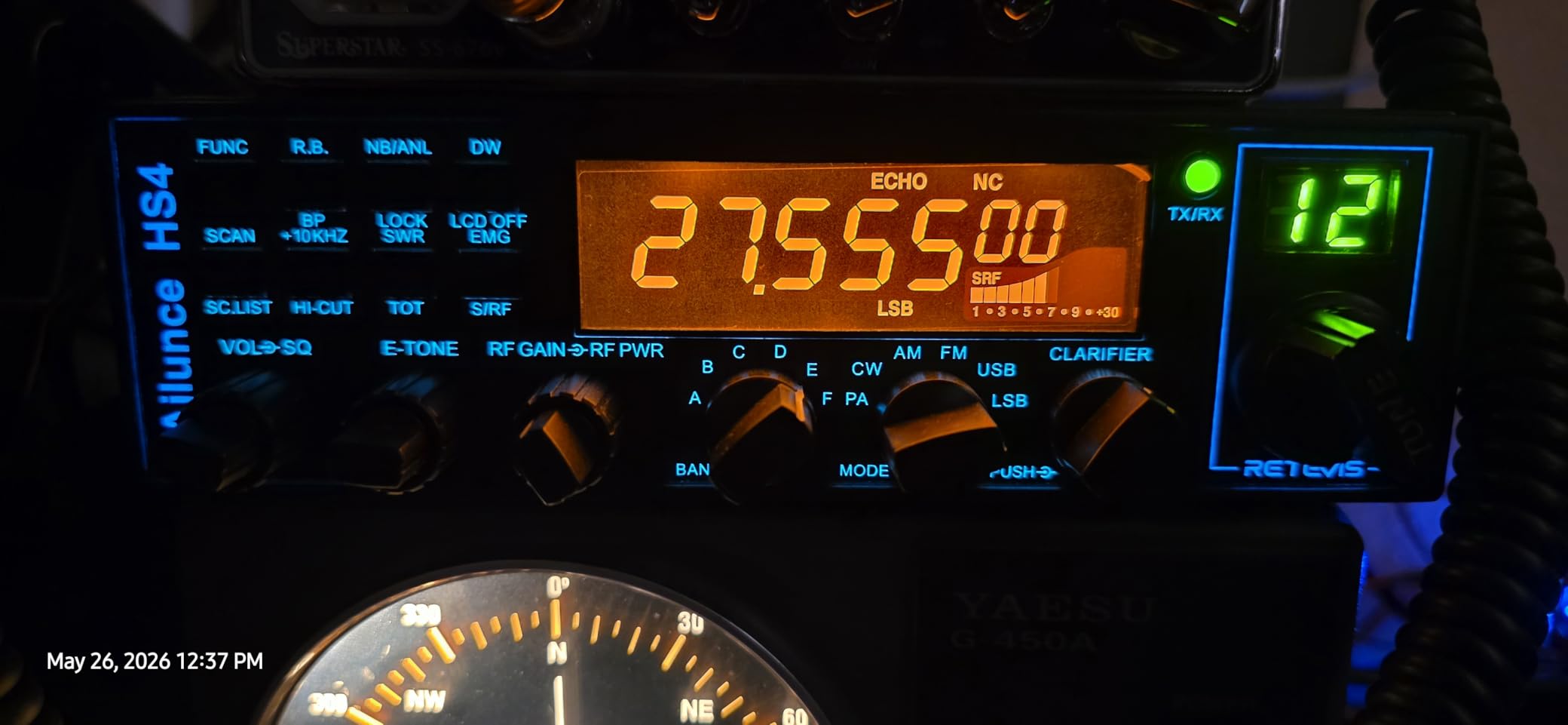 Retevis Ailunce HS4 10 Meter Radio, SSB Ham Radio Base Station, CW/LSB/USB/AM/FM/PA Mobile Transceiver, Noise Reduction, ASQ, SWR Protection customer photo 1