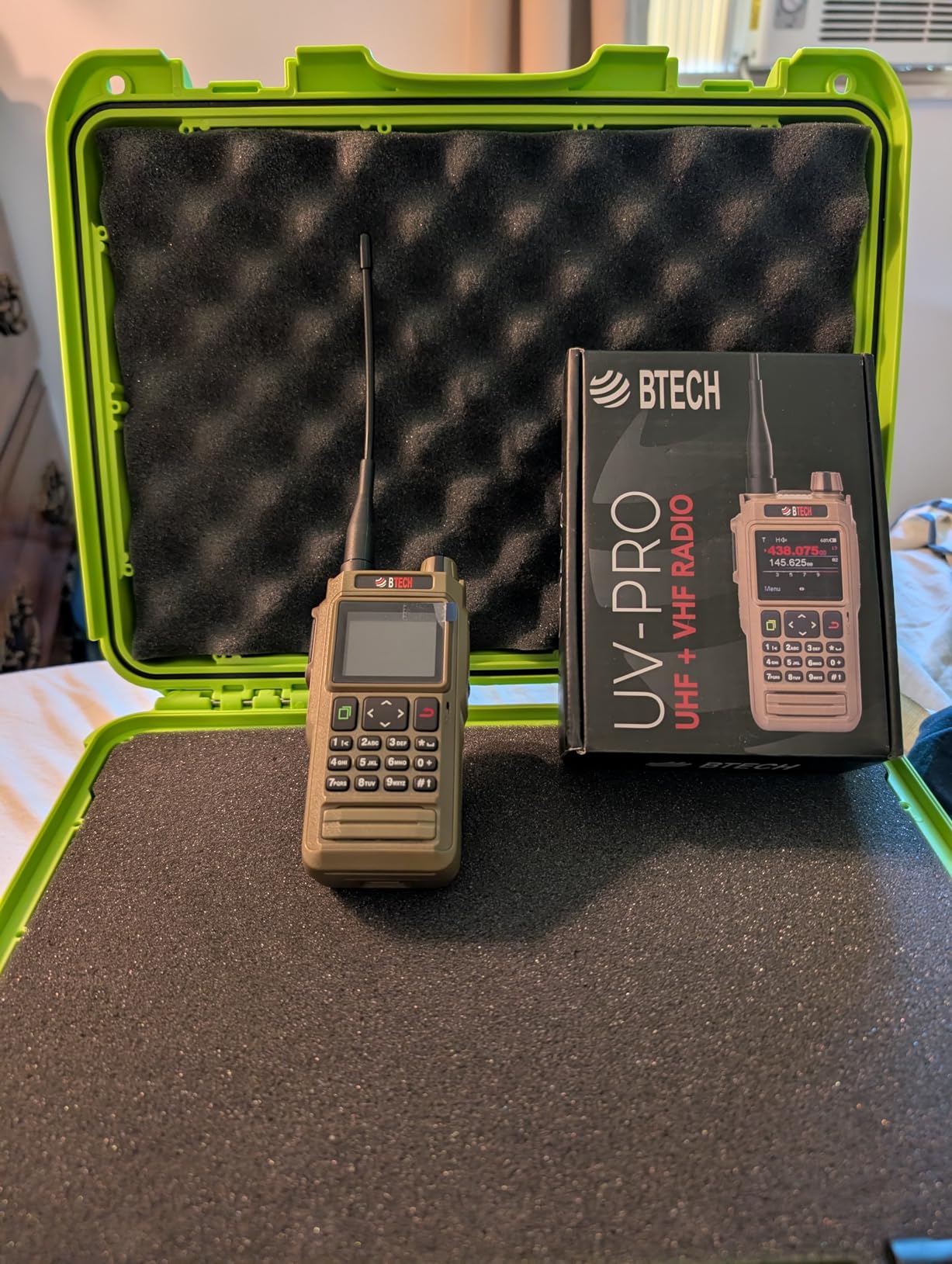 BTECH UV-PRO IP67 Dual Band VHF/UHF Two-Way Radio - APRS, Bluetooth, GPS, Text Messaging, Aviation Band Scanner, NOAA Weather Alerts, USB-C Rechargeable Battery customer photo 2