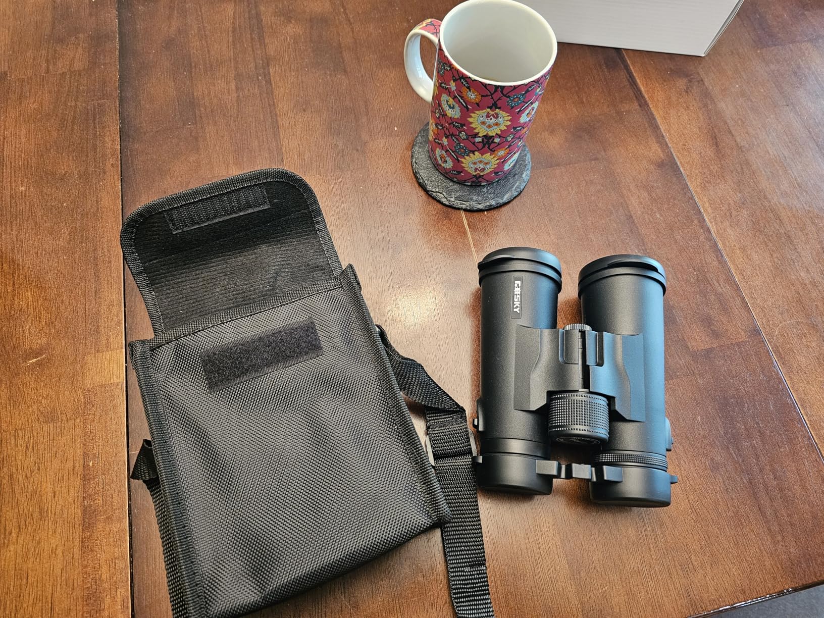 Gosky 8x42 Roof Prism Binoculars for Adults, HD Professional Binoculars for Bird Watching Travel Stargazing Hunting Concerts Sports-BAK4 Prism FMC Lens-with Phone Mount Tripod Strap Carrying Bag customer photo 2