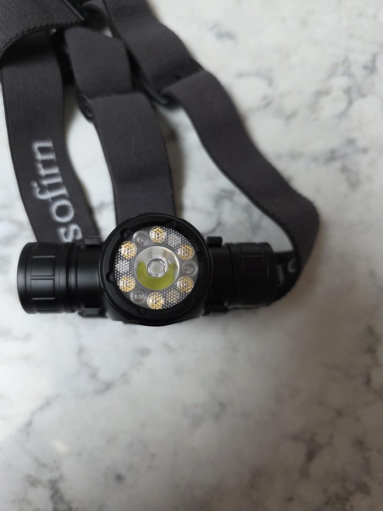 Sofirn HS21 Headlamp with Red Light, 2200 Lumen Led Bright Head lamp USB C Rechargeable with Spotlight, Floodlight, Powerful Headlight Waterproof for Adults, Camping, Hunting, Hardhat, Work, Emergency customer photo 2