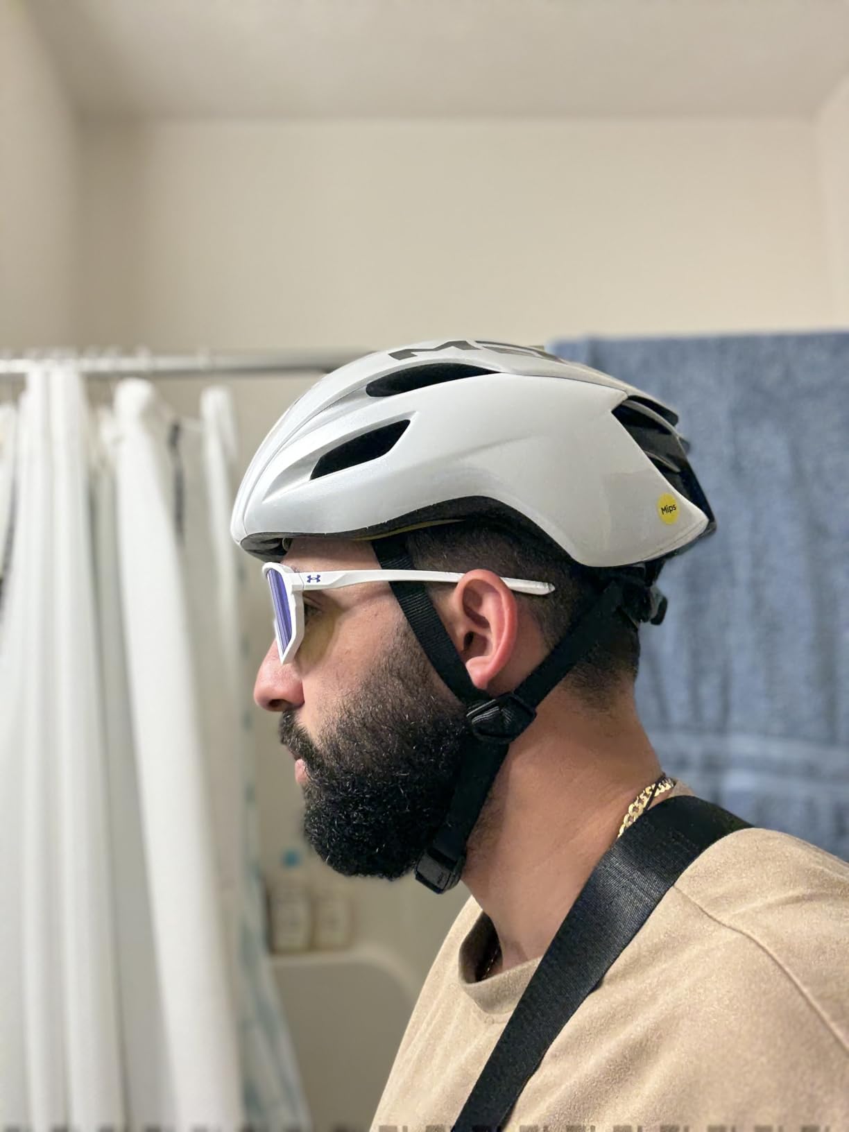 MET Manta MIPS Aero Road Bike Helmet | Lightweight Aerodynamic Cycling Helmet for Adults, Internal Air Channeling, MIPS-C2 Tech, Sunglasses Port customer photo 2
