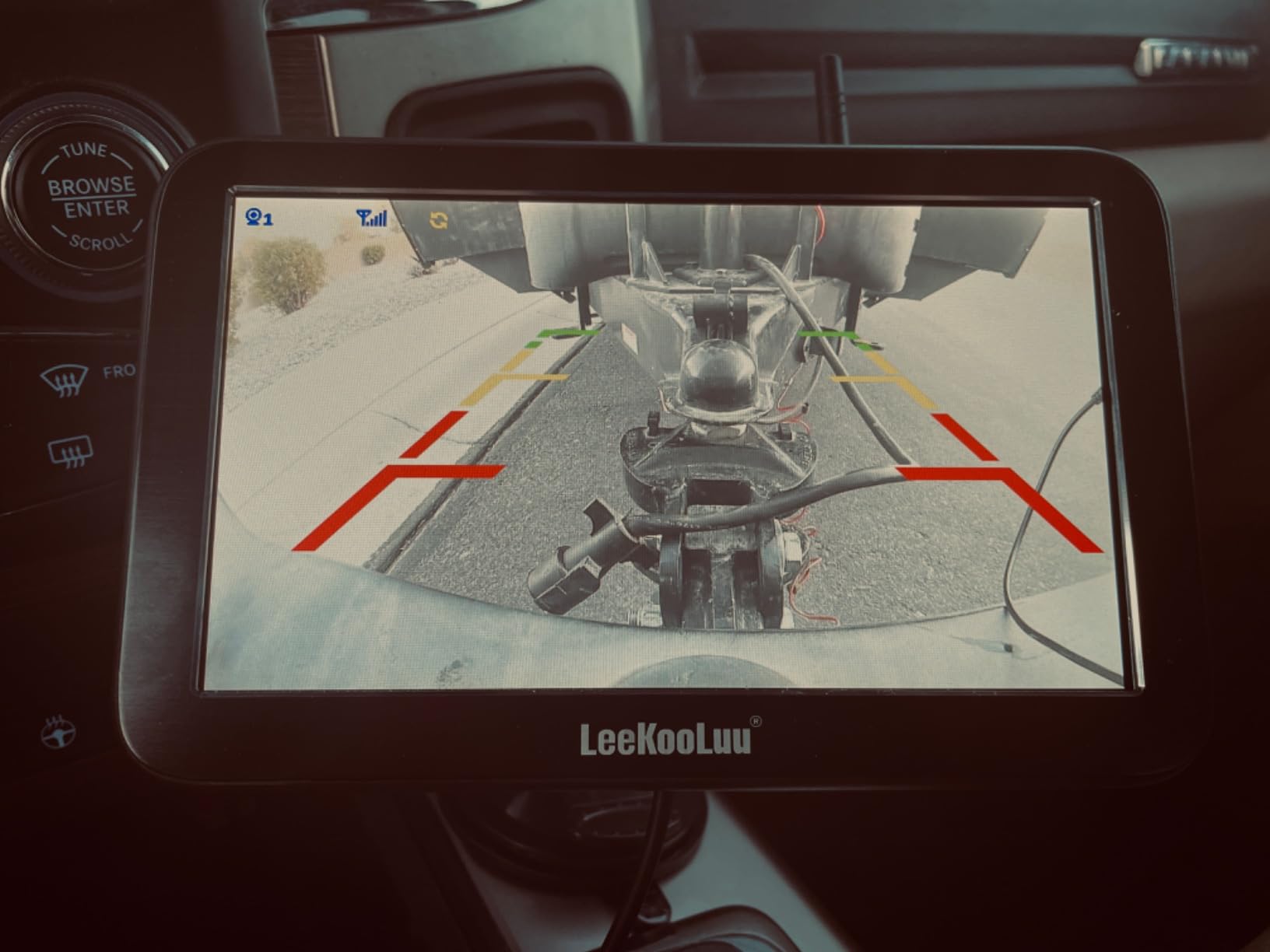 HD 1080P 7 Inch Wireless Backup Camera for Truck: 15-Min Easy Install 150° Wide View Angle Eliminate Rear Blind Spots with Starlight Night Vision - Rear View Camera for Pickup SUV Car Parking Safety customer photo 2