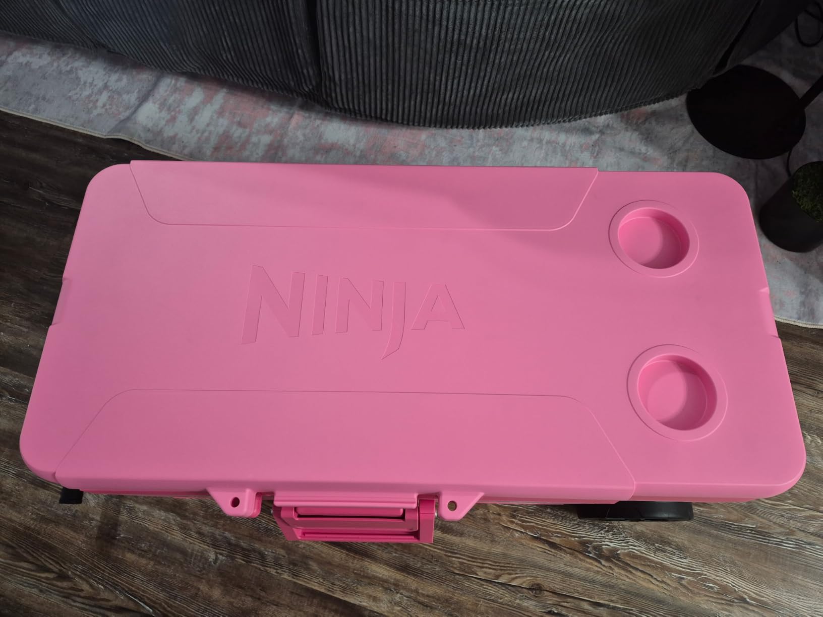 Ninja | Cooler | FrostVault 45QT Cooler with Wheels | Insulated with Temp Dry Storage Drawer | Keeps Ice Cold for Days | for the Beach, Camping, Picnics & More | Lakeshore Blue | FB245BL customer photo 1