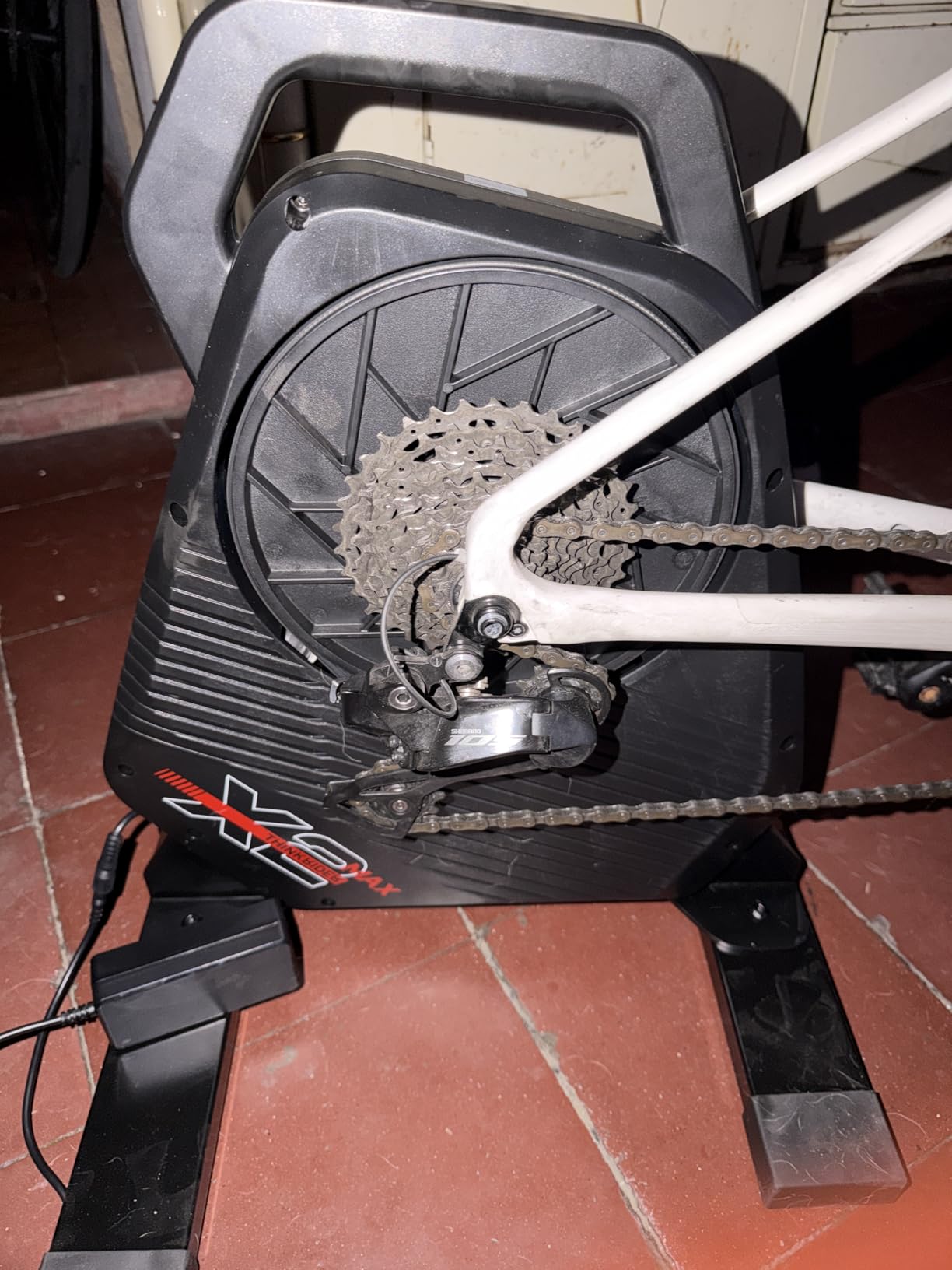 ThinkRider X2Max Smart Bike Trainer Cycle Trainer Bicycle Trainer, Quiet Portable Design for Indoor Driving, Simulates 18% Slope, ANT+ & BLE customer photo 1