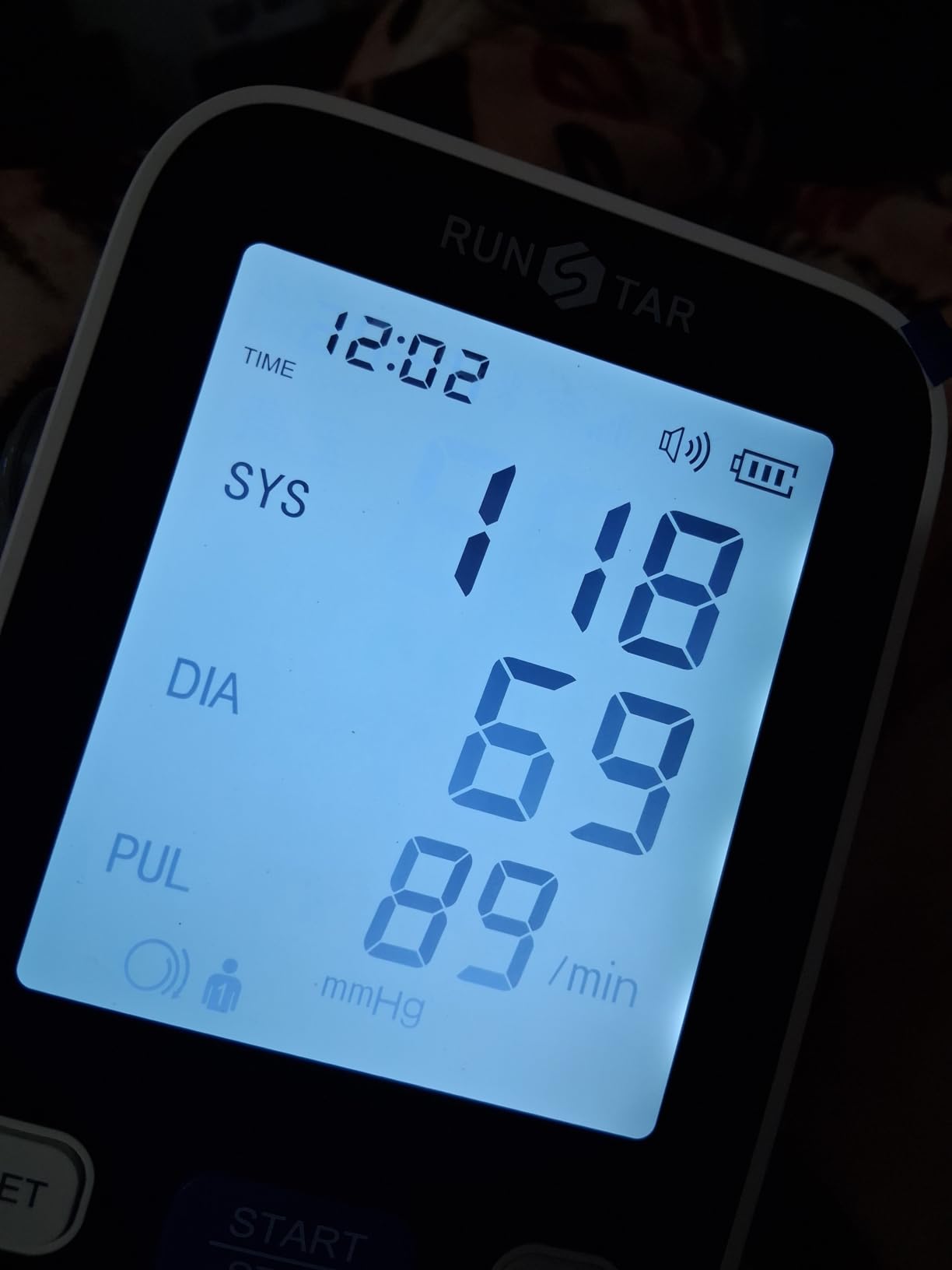 RunStar Upper Arm Blood Pressure Monitor with Wide Range Cuff (8.6'' -16.5'') for Home Use FSA&HSA Eligible, Automatic Digital BP Machine with Storage Bag, 2x99 Reading Memory customer photo 1
