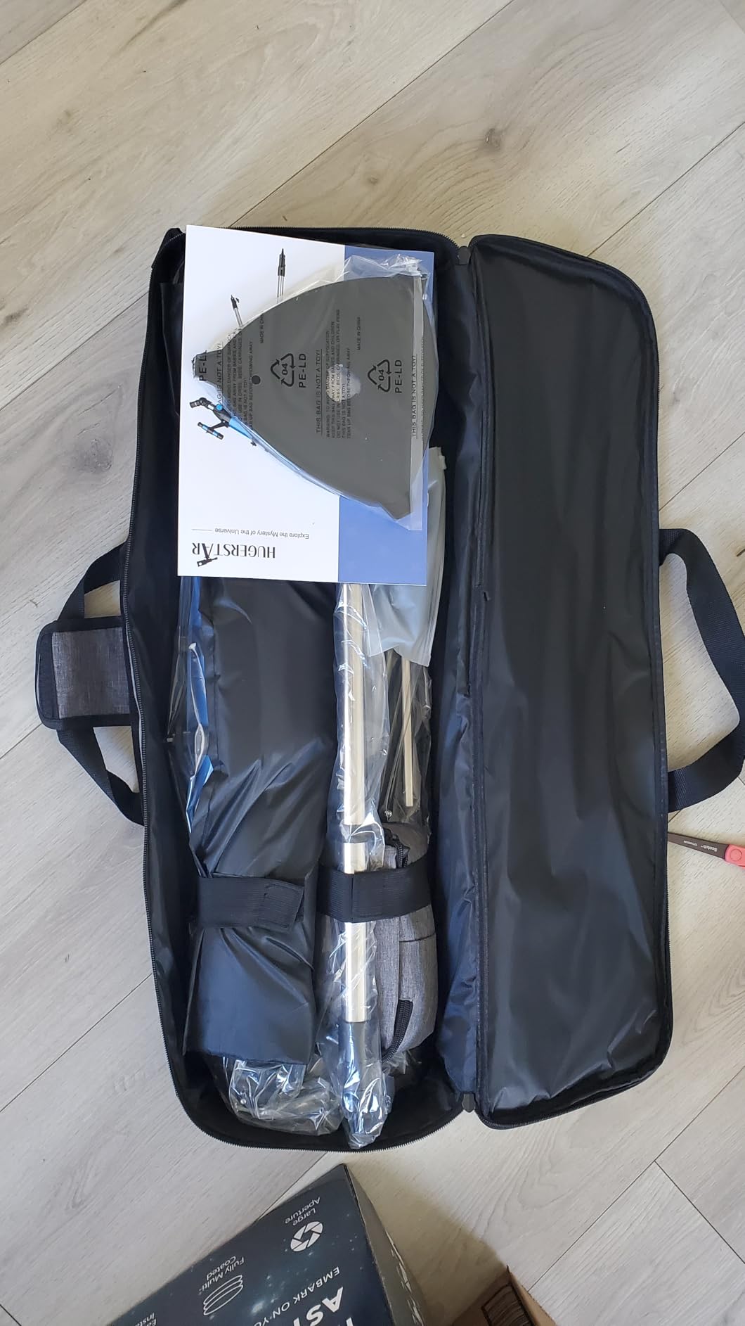 Telescope, Telescope for Adults High Powered, 90mm Aperture 800mm Professional Refractor Telescopes for Adults Astronomy Beginners with AZ Mount Stainless Tripod, Carry Bag and Moon Filter customer photo 2