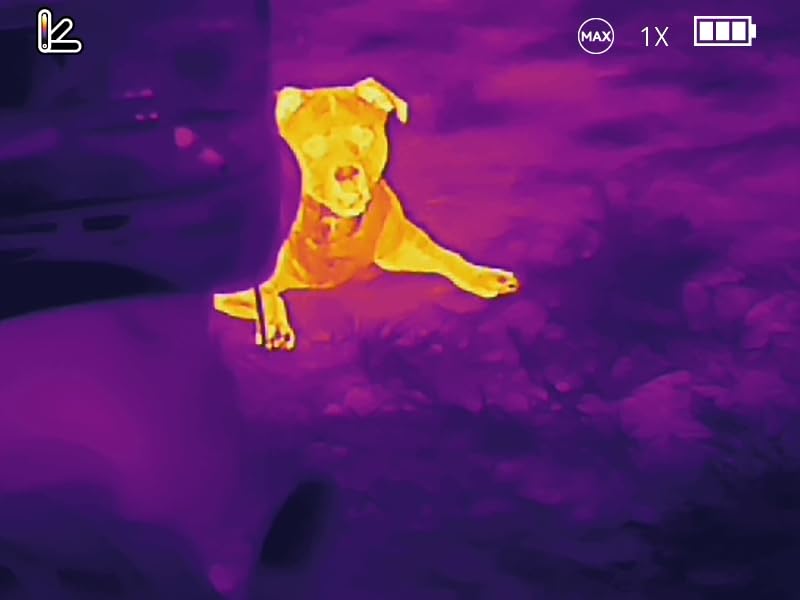 MiLESEEY TNV10 PRO 320x240 IR Resolution Thermal Monocular, 13mm 50Hz Aircraft Mg-Al Alloy Handheld Thermal Camera, Night Vision Imager, Hot Spot Tracking customer photo 1