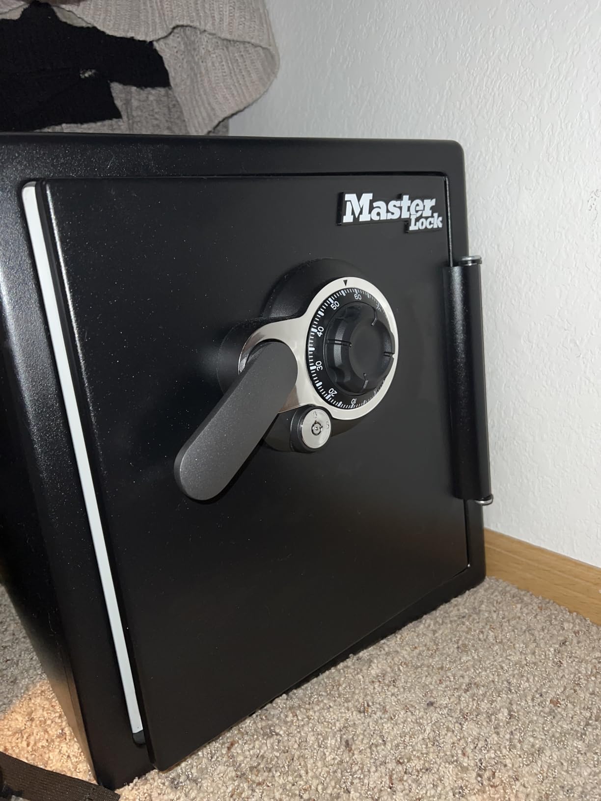 Master Lock Black Steel Fireproof and Waterproof Safe with Digital Keypad, 2.0 cu-ft, STW205GYC customer photo 1
