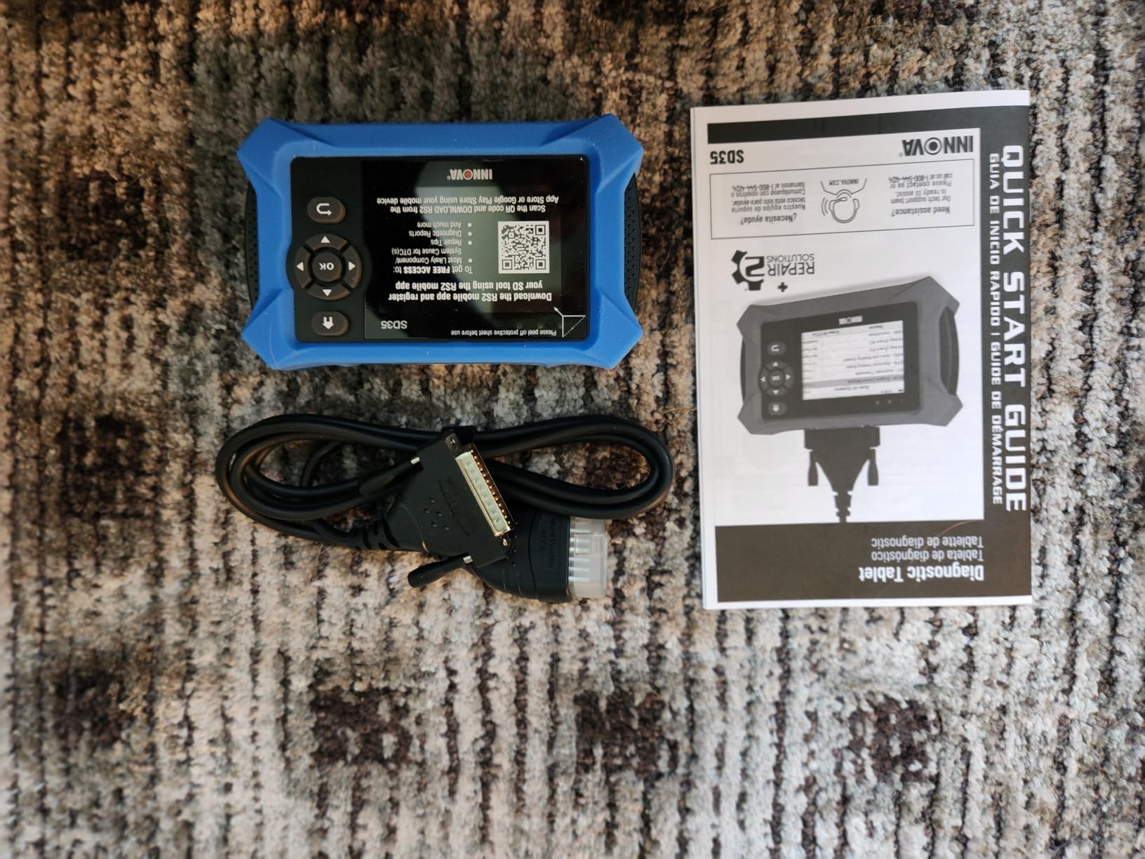 Innova SD35 OBD2 Scanner - ABS, SRS, TPMS & Check Engine Code Reader, Live Data, All System Diagnostics, Compatible with Most Vehicles customer photo 1
