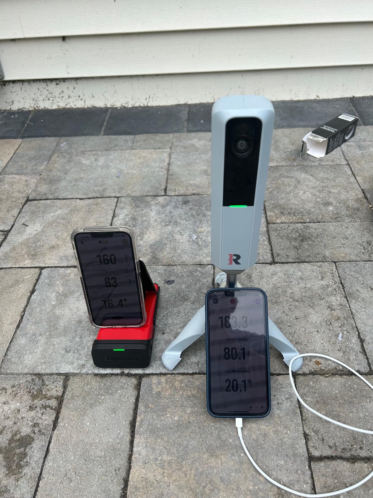 Rapsodo MLM2PRO Mobile Launch Monitor Golf Simulator | 3 ProV1 Balls | Dual Camera | 15 Metrics customer photo 1
