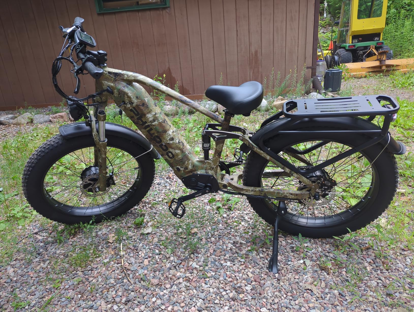 Falcon 60V Off-Road Electric Bike - Dual Motor Hunting Ebike, Fat Tire Full Suspension Dirt Bike for Adults, Long Range Snow/Sand Electric Bicycle customer photo 1