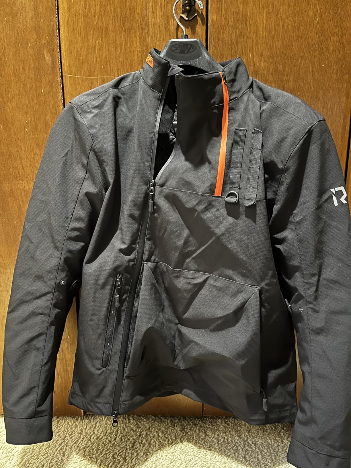 RIDEIRON Motorcycle Riding Jacket for Men, CE Certified | CE Level 2 Armor, EVA Back Protector, Removable Liner, Asymmetrical, Zippered Pockets, All-Season Riding customer photo 1