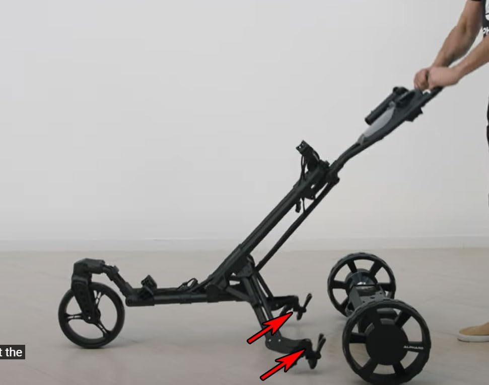 Alphard Electric Golf Cart: Omni Cart + Club Booster V2Pro Bundle | Remote Control Golf cart Bundle with 6-axis Gyroscope, Downhill Speed Control, Parking Brake, and Anti-tip Wheelie Bars customer photo 2