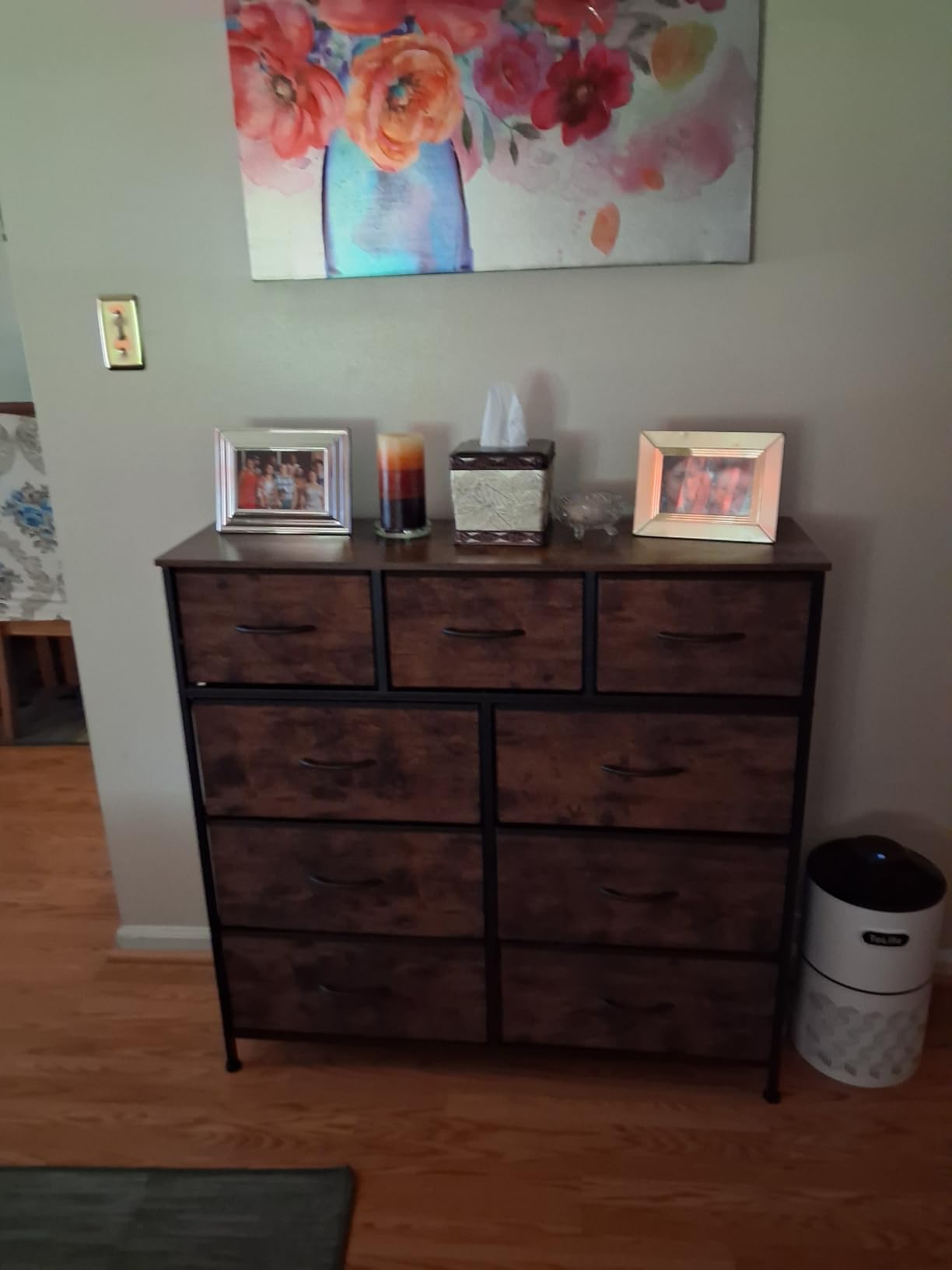 SONGMICS BELLAH Collection - Dresser for Bedroom, Chest of Drawers, 5 Drawers, Ink Black customer photo 1
