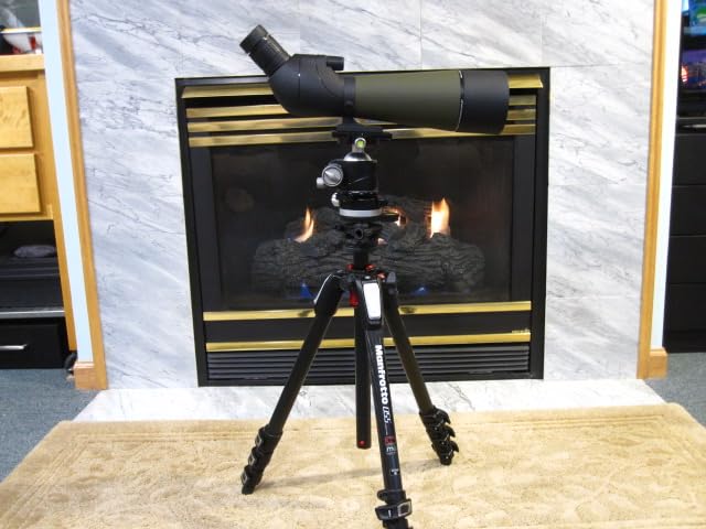 Gosky Flagship 25-75x80 Spotting Scope - Spotting Scopes with Tripod, Carrying Bag and Quick Phone Holder BAK4 Waterproof Spotter Scope for Bird Watching Target Shooting,Upgraded Version customer photo 2