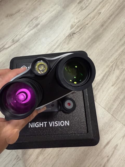 CIGMAN True 4K Night Vision Binoculars, Infrared Goggles with Full-Color Low-Light Imaging, 7-Layer Coated Lens, 18H Battery for Wildlife, Security, Outdoor Adventure customer photo 1
