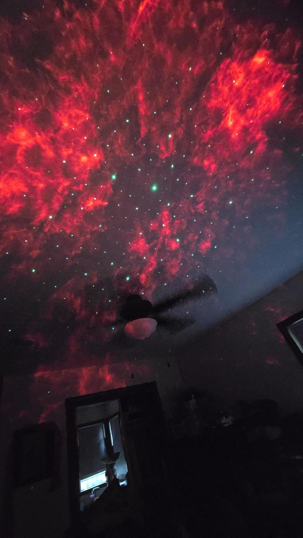 Govee Star Projector Lights, 7-Zone Colorful Nebula Effect, Compatible with Matter, 540ft2 Coverage, LED Ceiling Lights for Bedroom, 50+ Scenes, 18 White Noise, Room Decor, Gifts for Kids, Sleep Lamp customer photo 2