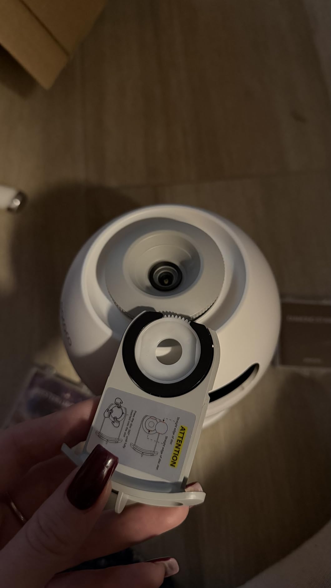 POCOCO Galaxy Star Projector with 2M-Pixel Lens & 5K Discs | Home Planetarium Projector for Relaxation, Study, and Sleep Aid | Includes 2 Films | Ideal Gift customer photo 1