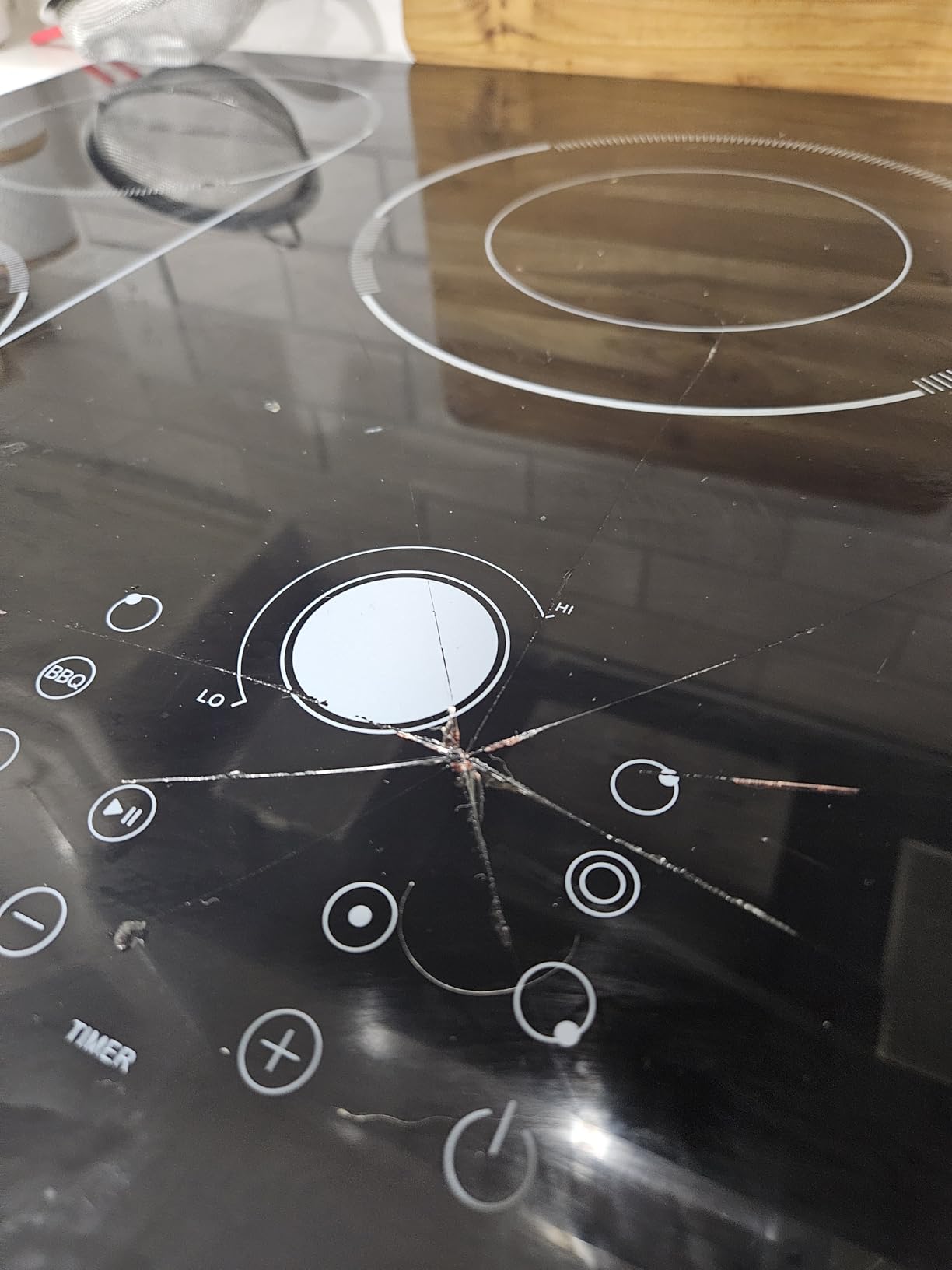 Electric Cooktop 30 Inch, 5 Burner Stove Top Burner 8600W, Magnetic Knob, Built in 30 Inch Electric Cooktop, Timer, Safety Lock, 220V-240V customer photo 2