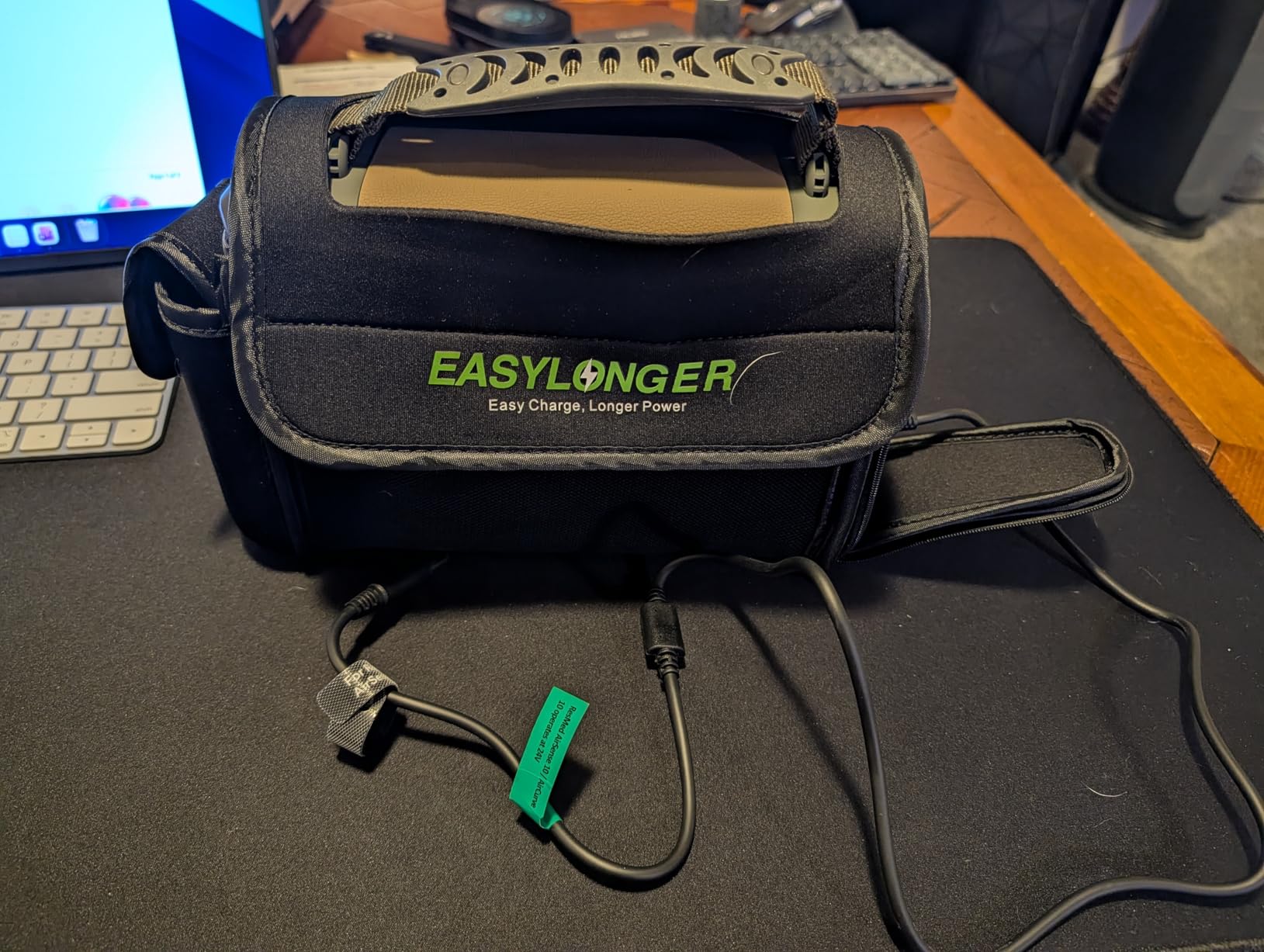 EASYLONGER ES960 CPAP Battery Backup 297.6Wh LiFePO4, Multi-Night CPAP Power Supply for AirSense 11/10, AirCurve 10/11, AirMini, DreamStation/2 - Travel, Camping, Outdoor, Blackout & Emergency Use customer photo 1