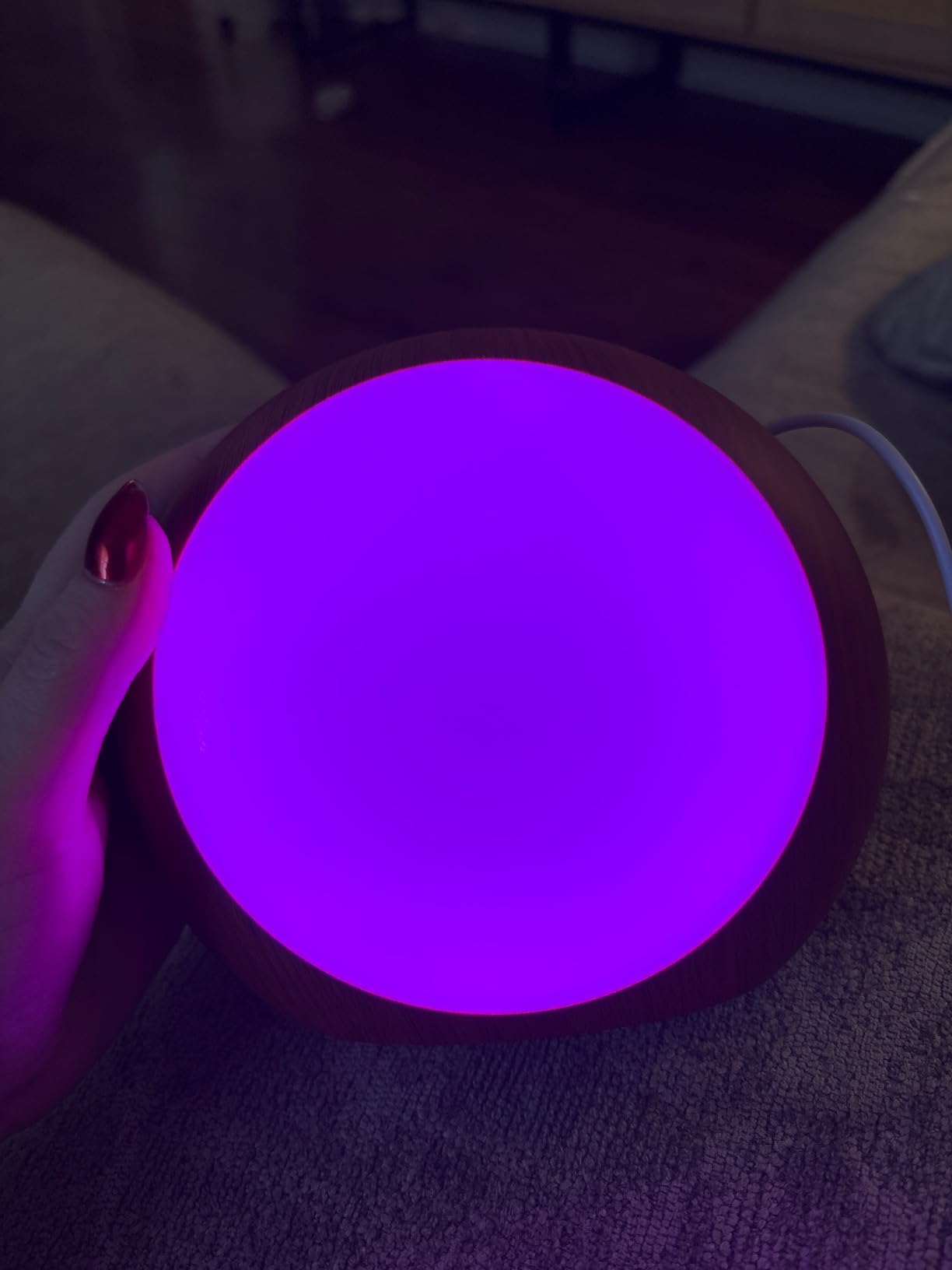 Wake Up Light Sunrise Alarm Clock White Noise Machine with Sunrise Sunset Simulation for Heavy Sleepers Kids Bedroom Dual Alarms Snooze Sound Brown Noise Machine with 25 Sounds for Sleeping customer photo 2