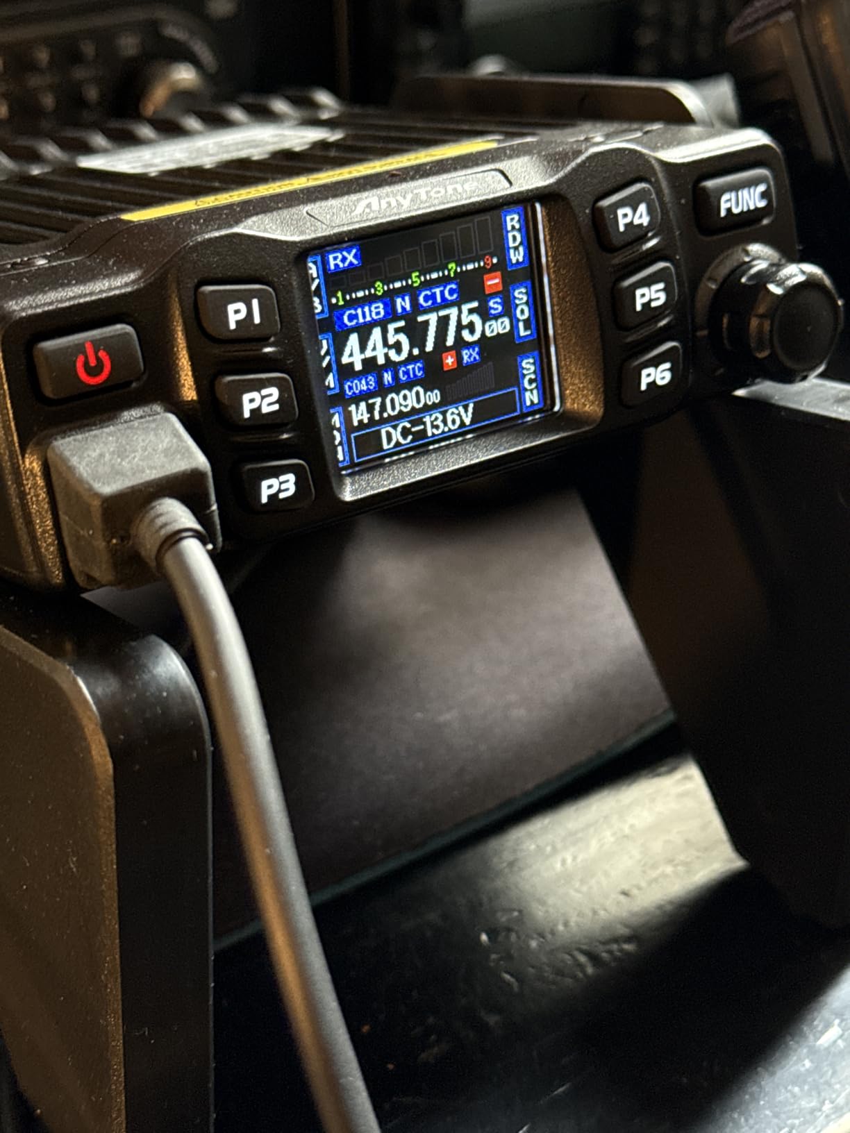 Anytone AT-778UV Amateur Mobile Radio with Car Antenna 38 in, 2 Way Radios Long Range 25 Miles, Ham Radio Base Station Starter Kit Ideal for Beginners customer photo 2