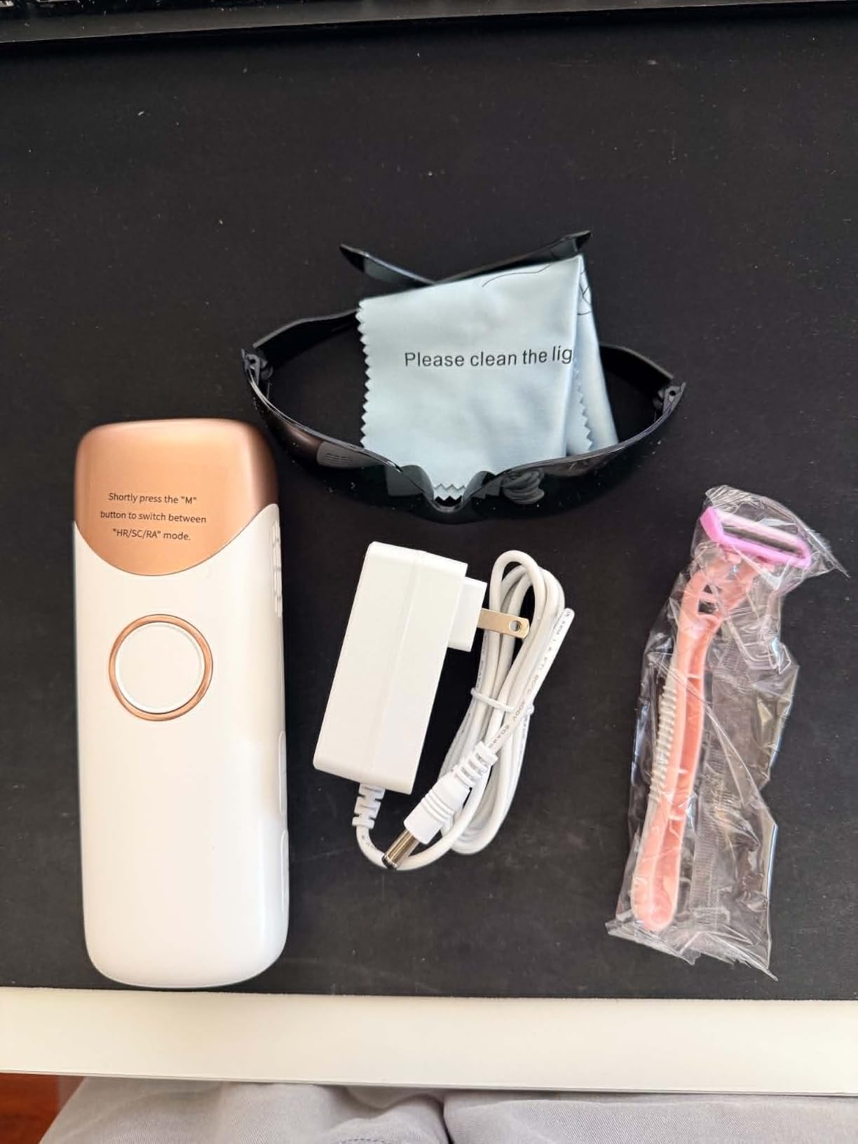 Ubroo Laser Hair Removal for Women, 97.6% Hair Reduction in 2 Sessions, 5C Ice Cooling IPL Hair Removal Device customer photo 1