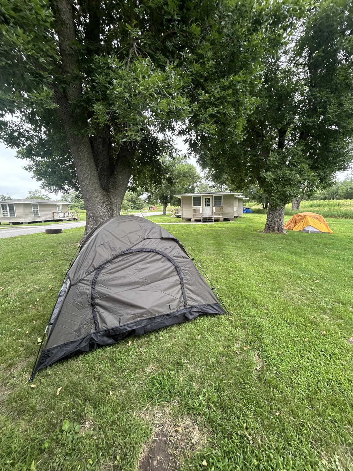 Tents for Camping 2/3 Person with Rainfly - Camping Tent Waterproof Windproof Easy Setup, Portable Double Layer Outdoor Dome Tent, Backpacking Tents for Adventure Backyard Hiking customer photo 2