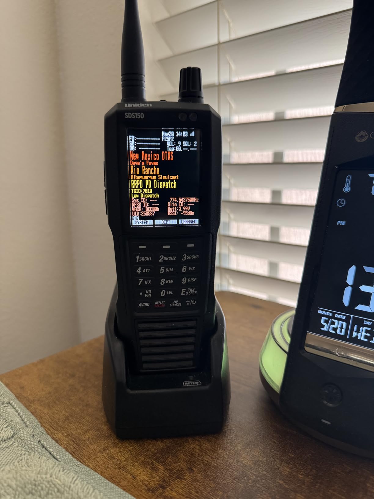 New Uniden SDS150, Our Most Advanced Digital Radio Scanner Ever, Software Defined Radio (SDR) Technology, Exceptional Performance in Simulcast and Weak-Signal environments, Built-in GPS customer photo 1