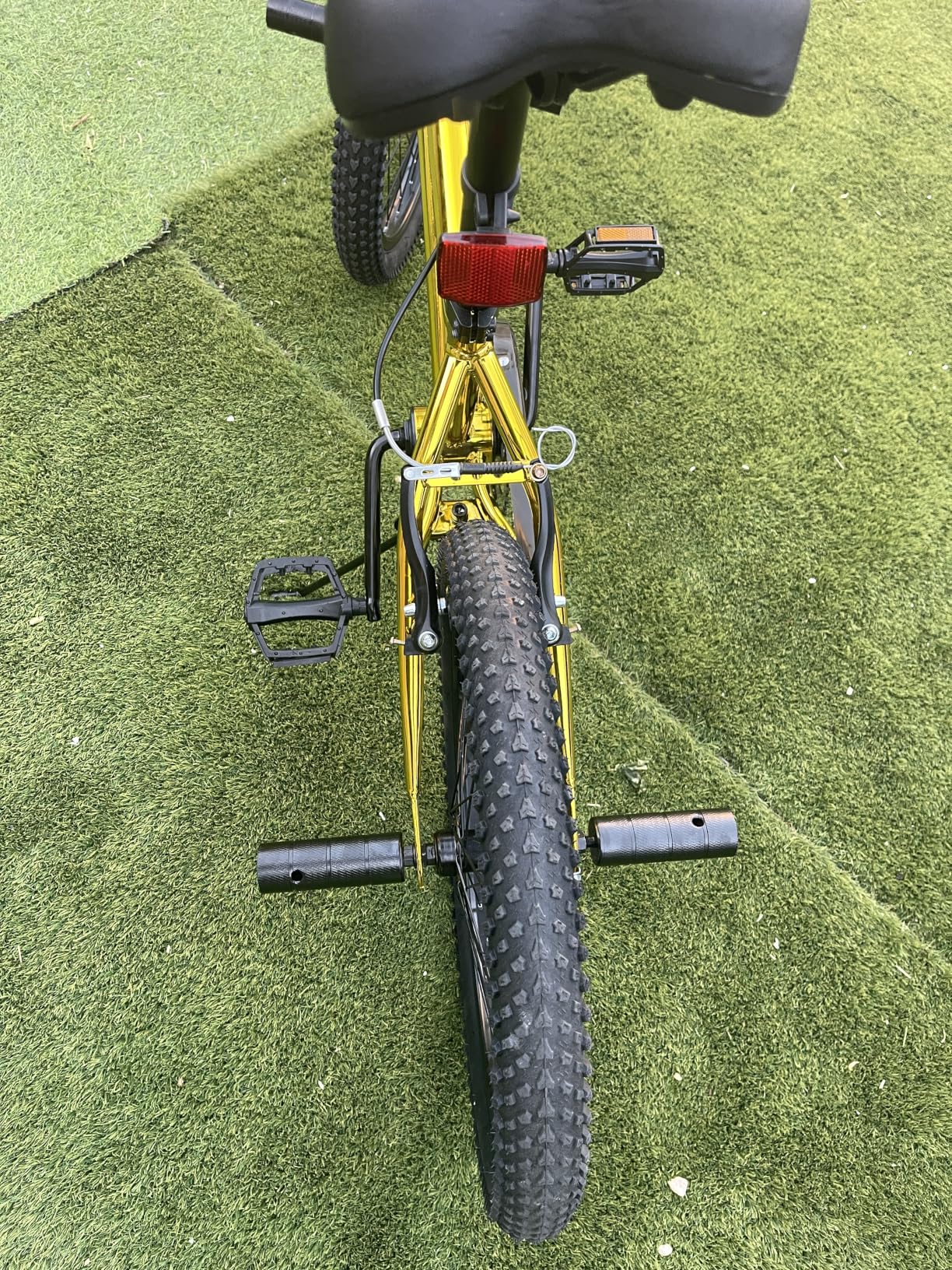 wanan BMX Bike, 20 24 Inch Bike for Kids for 6-16 Years Old, Hi-Ten Steel Frame BMX Bikes with 360° Rotating Rotor, 4 Pegs, Aluminum Reinforced Footrest customer photo 1