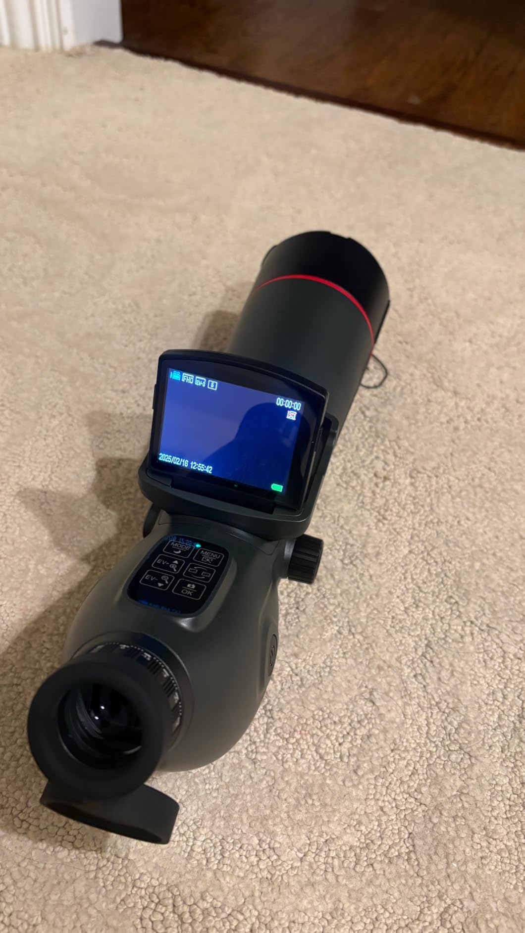 Smart Telescope, Professional Refractor Auto-focus Portable Digital Electronic Telescopes with 4K Astrophotography Camera, Internal And External Dual Screens Spotter for Adults and Beginners Astronomy customer photo 1