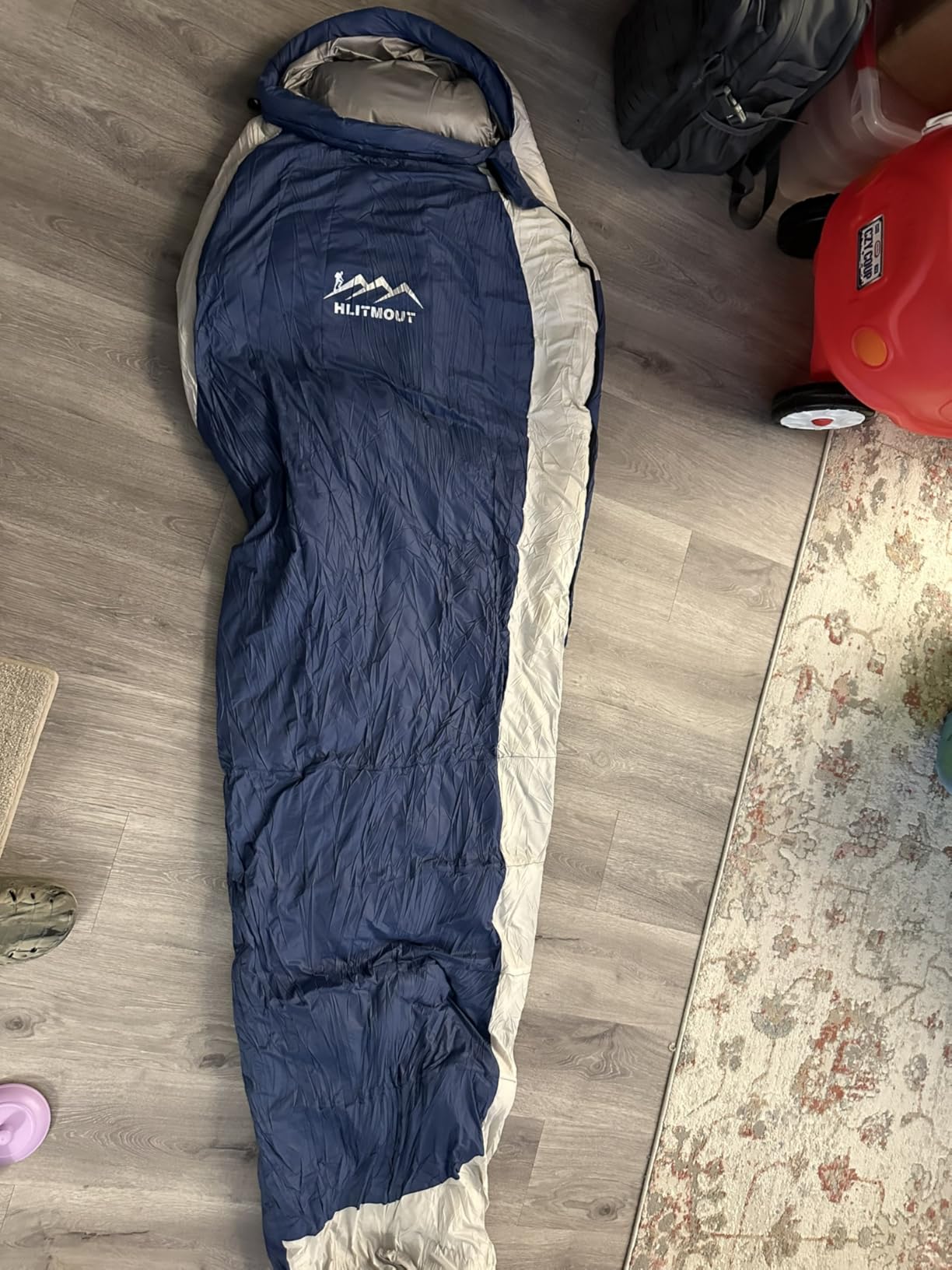 Down Sleeping Bag with Pillow, 0°F 20°F 32°F Regular and XL Compact Lightweight Sleeping Bag for Adults,Teens Backpacking,Camping and Hiking Outdoor customer photo 1