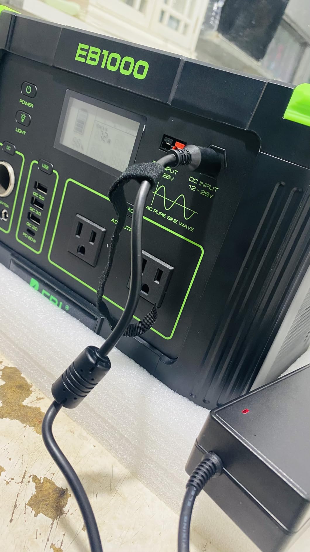 GRECELL Portable Power Station 330W 288Wh Solar Generator for Camping | With 60W USB-C PD Fast Charging, Pure Sine Wave AC Outlet, LED for Camping, RV, CPAP, Home Emergency Backup, Off-Grid Living customer photo 2