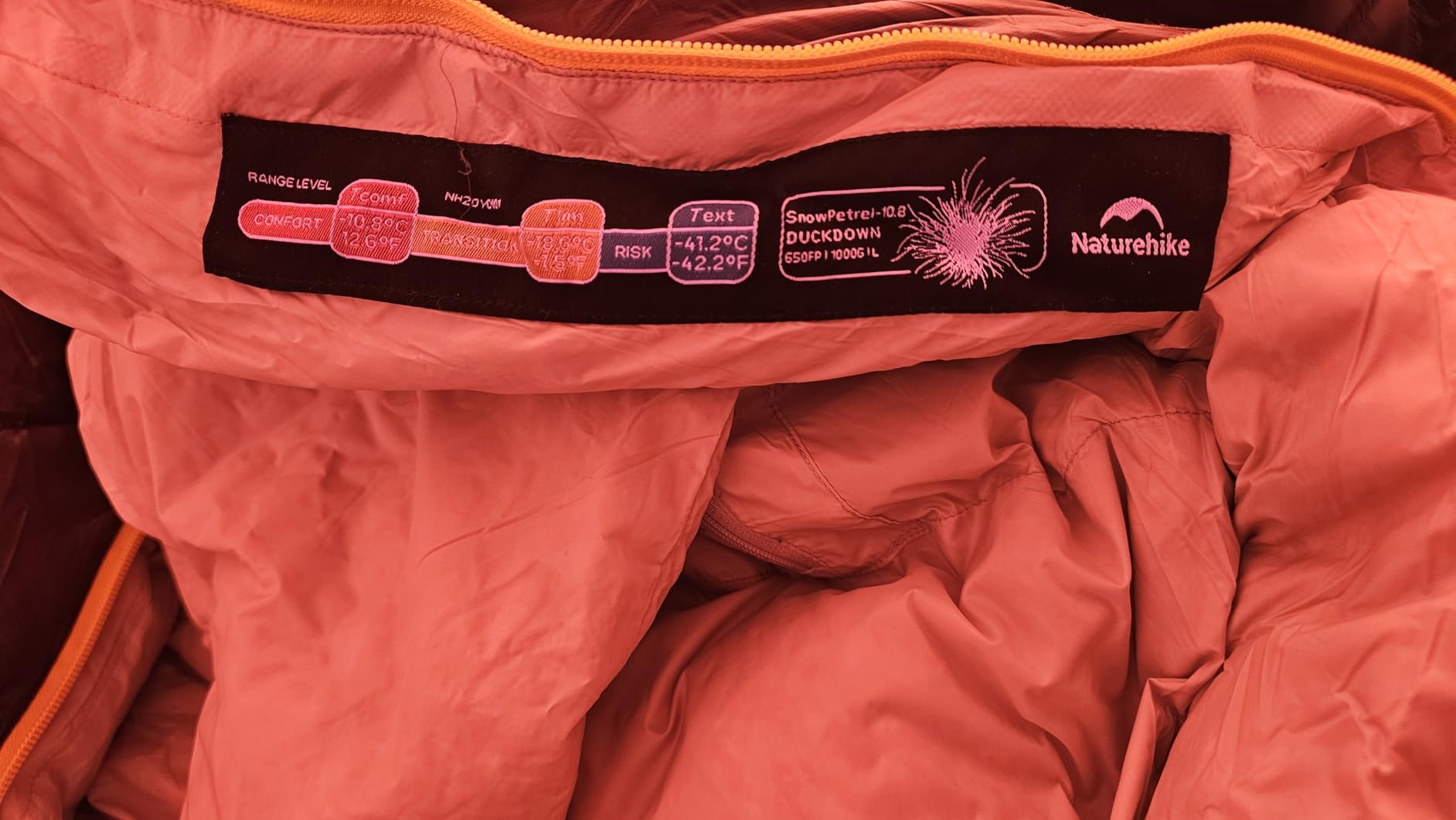 Naturehike 0 Degree RDS Down Mummy Sleeping Bag for Adults, 650 Fill Power, Cold Weather Backpacking customer photo 2